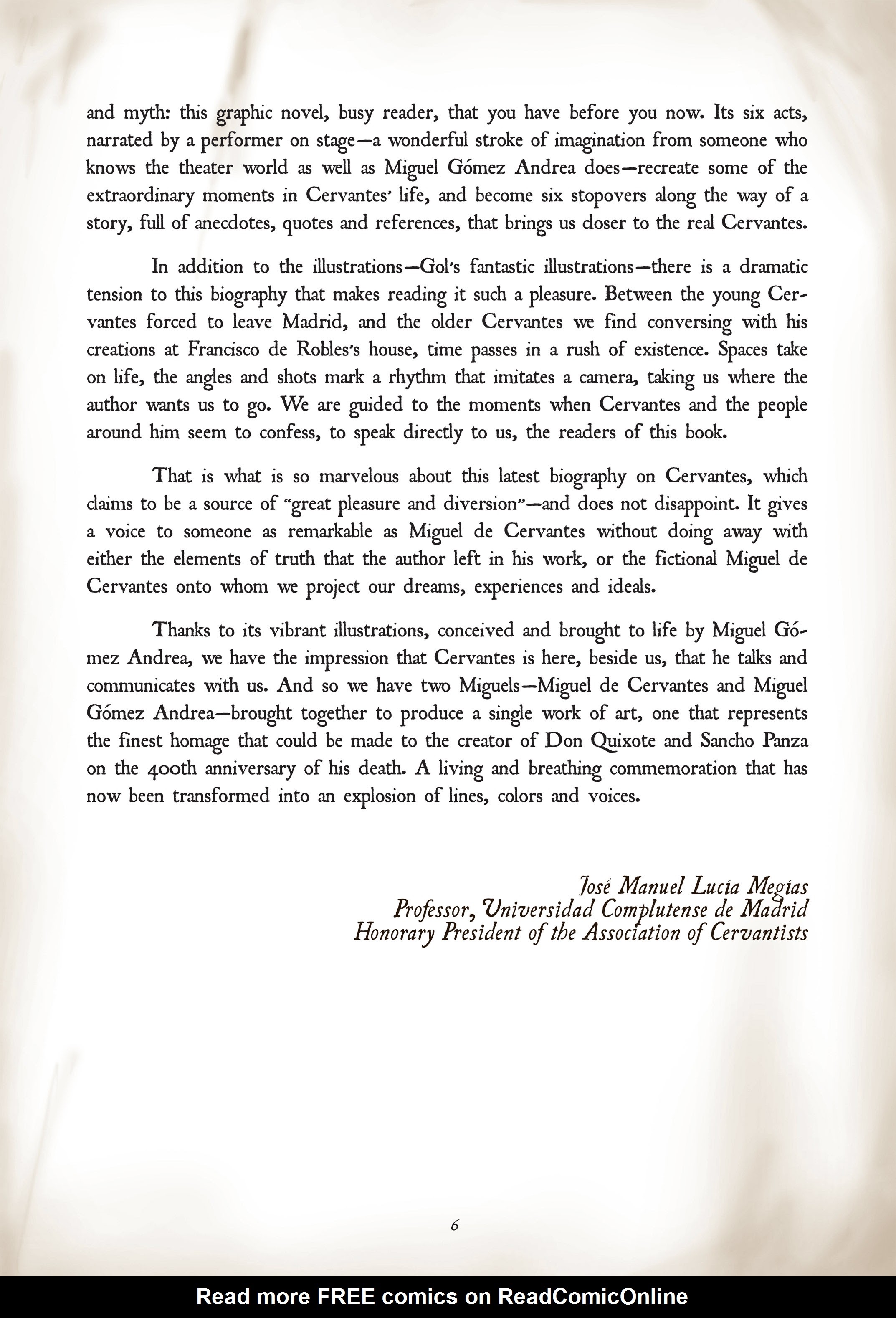 Read online Cervantes comic -  Issue # TPB 1 - 6