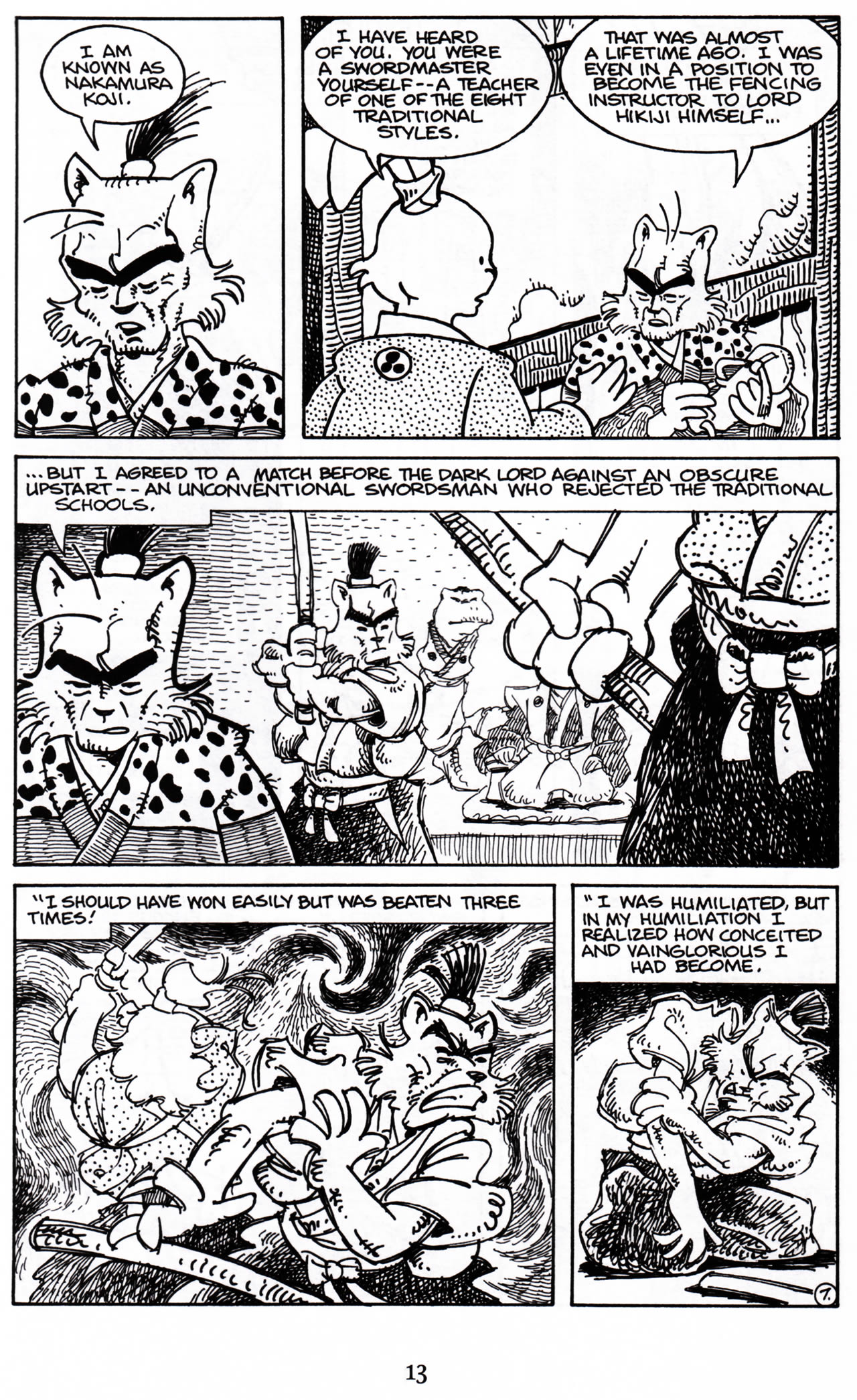 Read online Usagi Yojimbo (1996) comic -  Issue #7 - 7