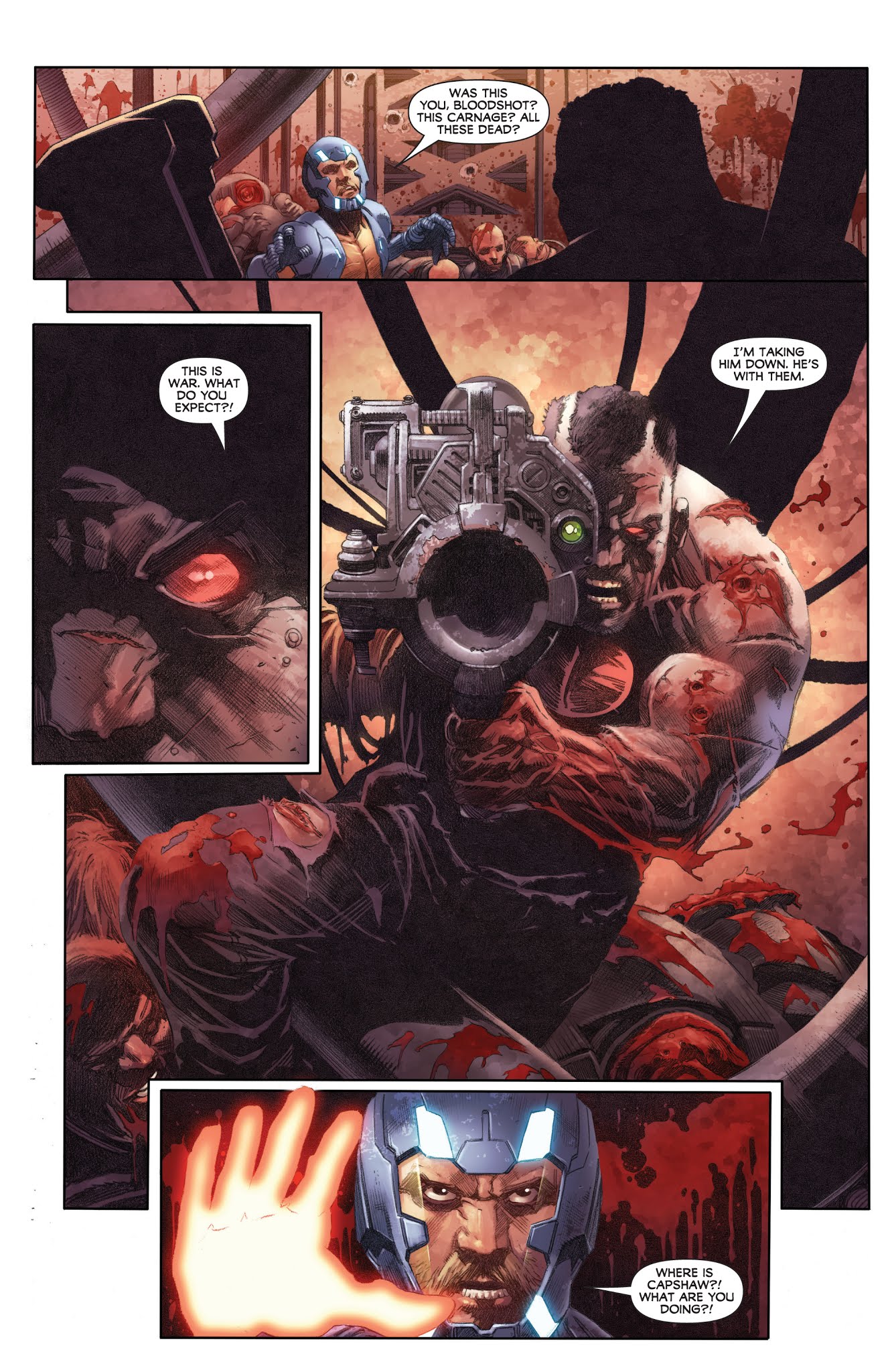 Read online Harbinger Wars 2 comic -  Issue #3 - 19