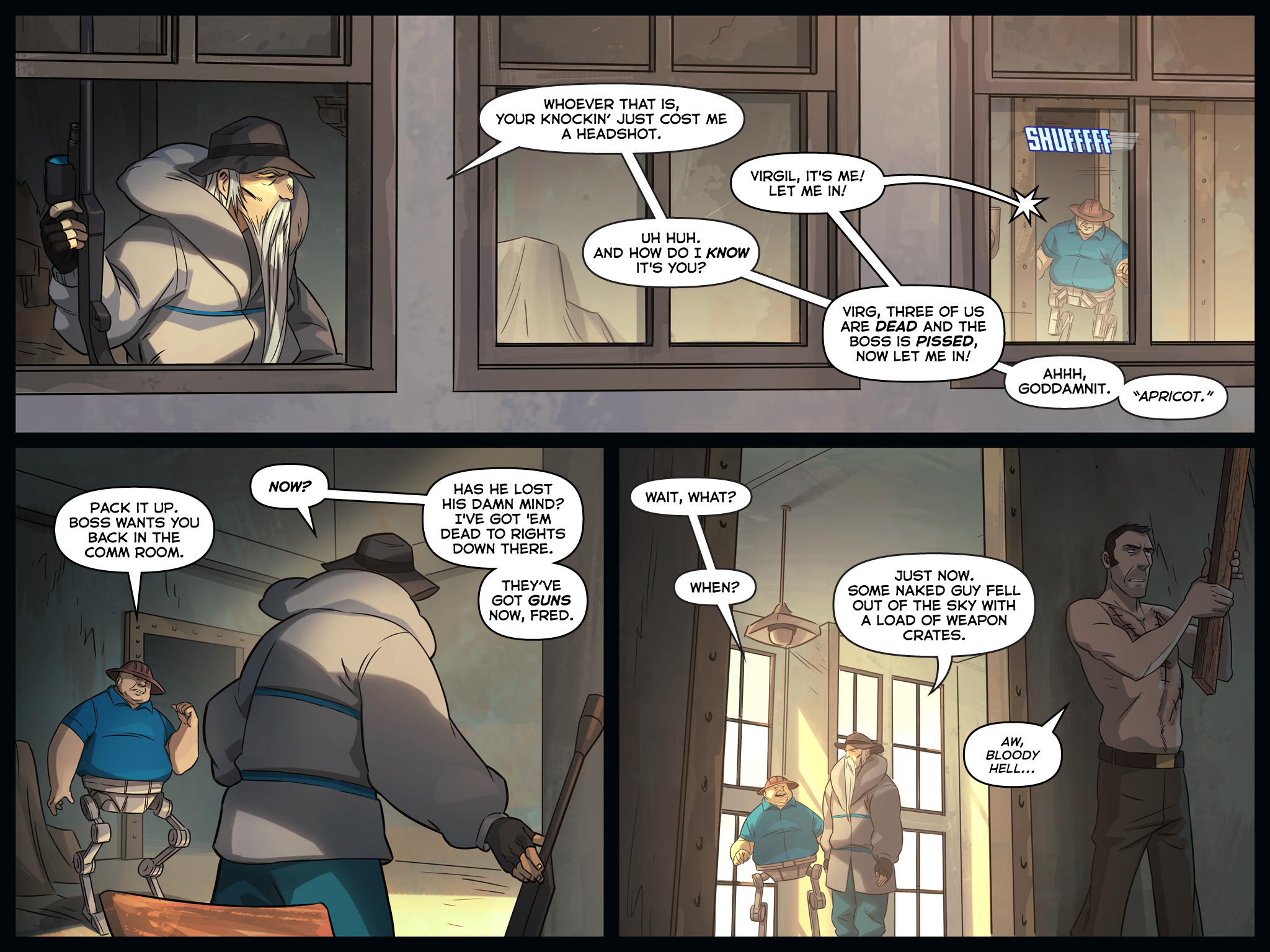 Read online Team Fortress 2 comic -  Issue #6 - 64