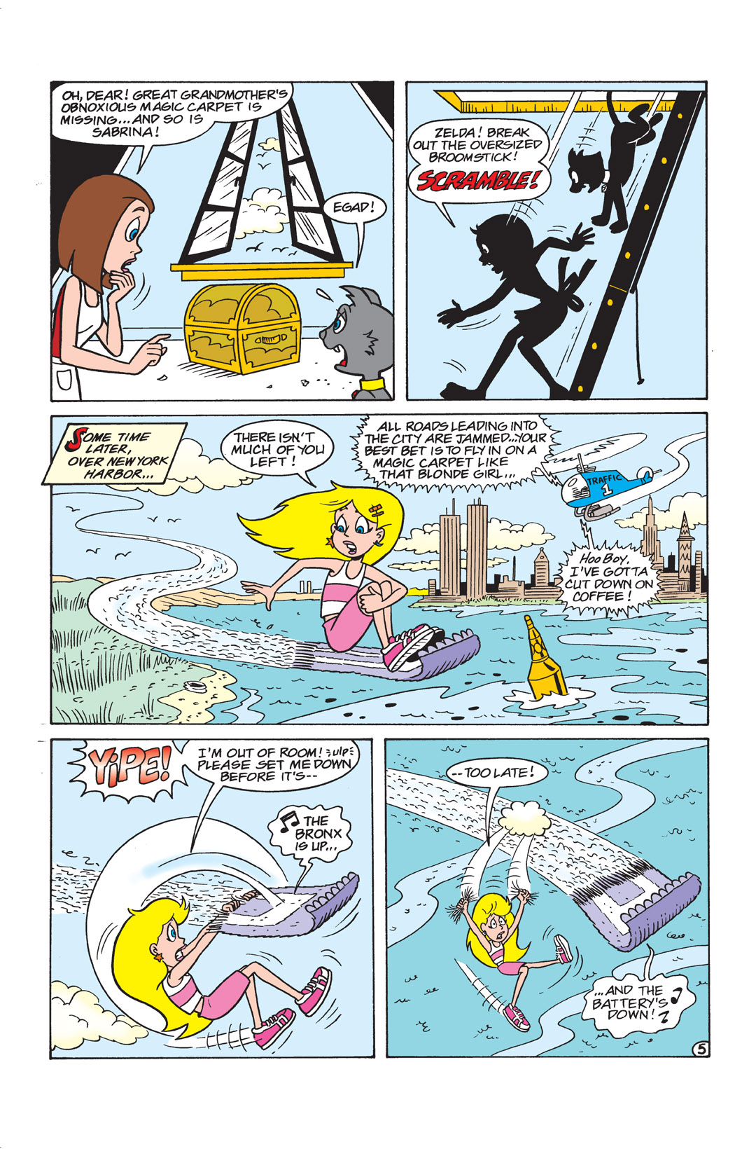 Read online Sabrina the Teenage Witch (2000) comic -  Issue #5 - 22