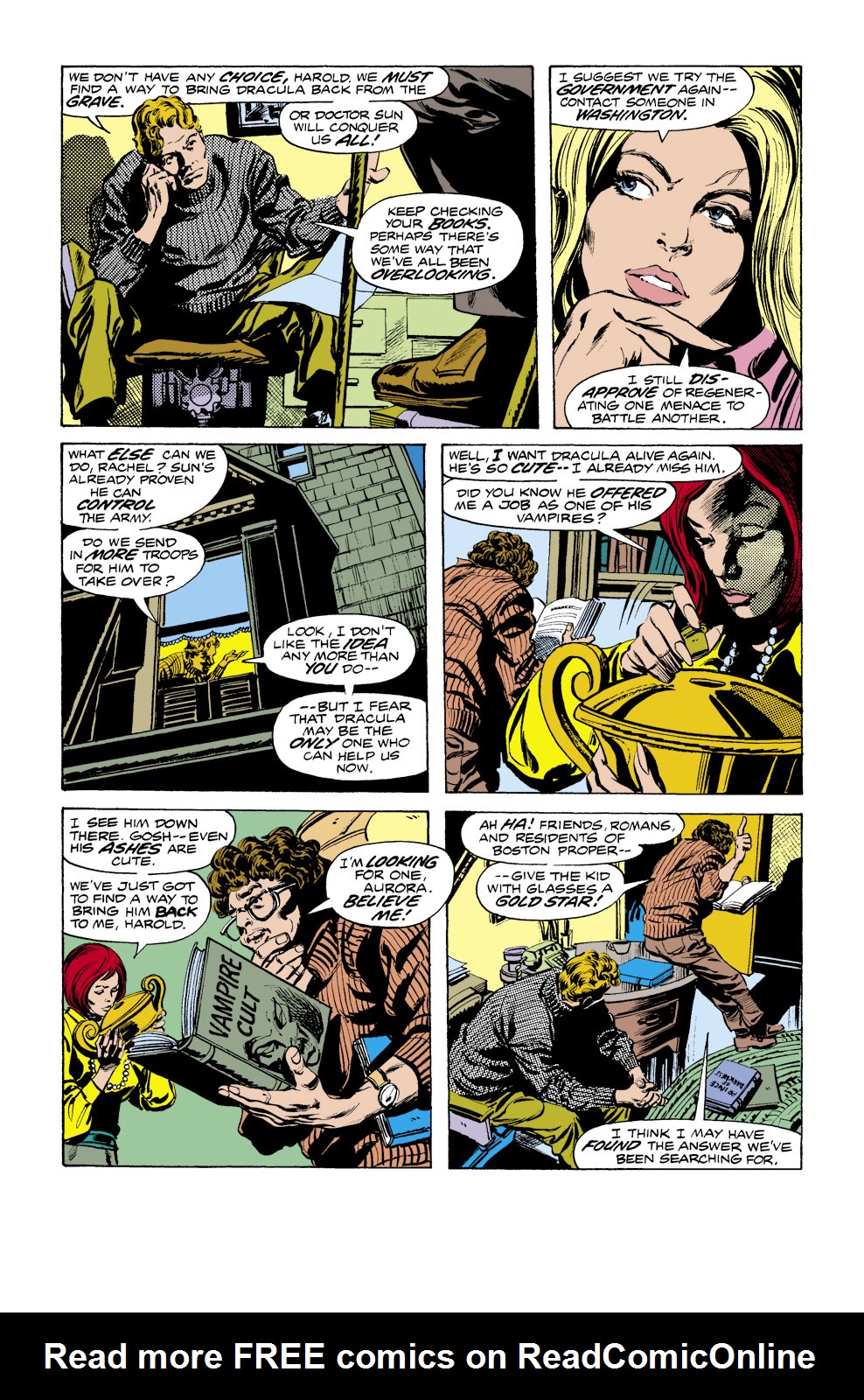 Read online Tomb of Dracula (1972) comic -  Issue #41 - 3