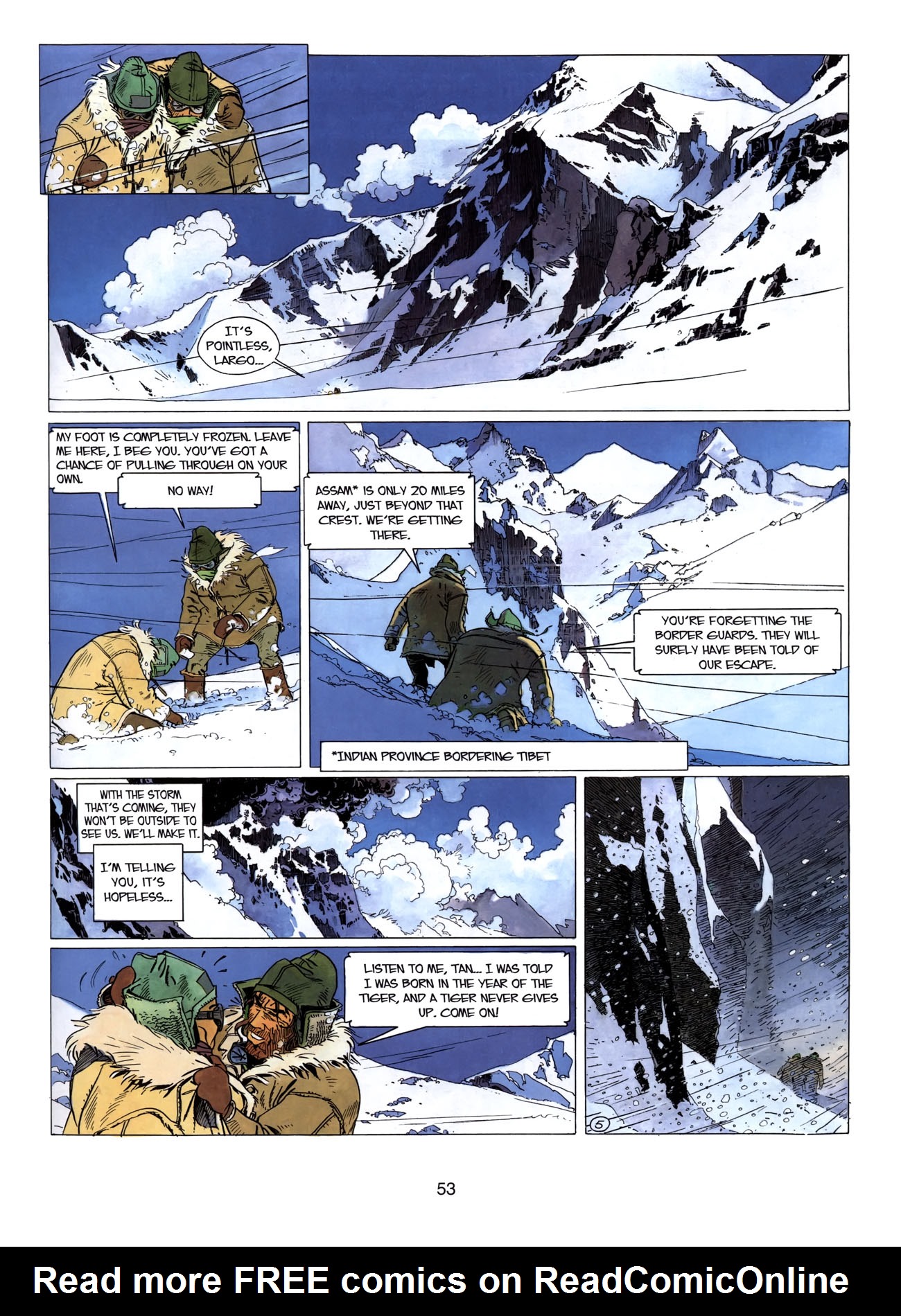 Read online Largo Winch comic -  Issue # TPB 4 - 54