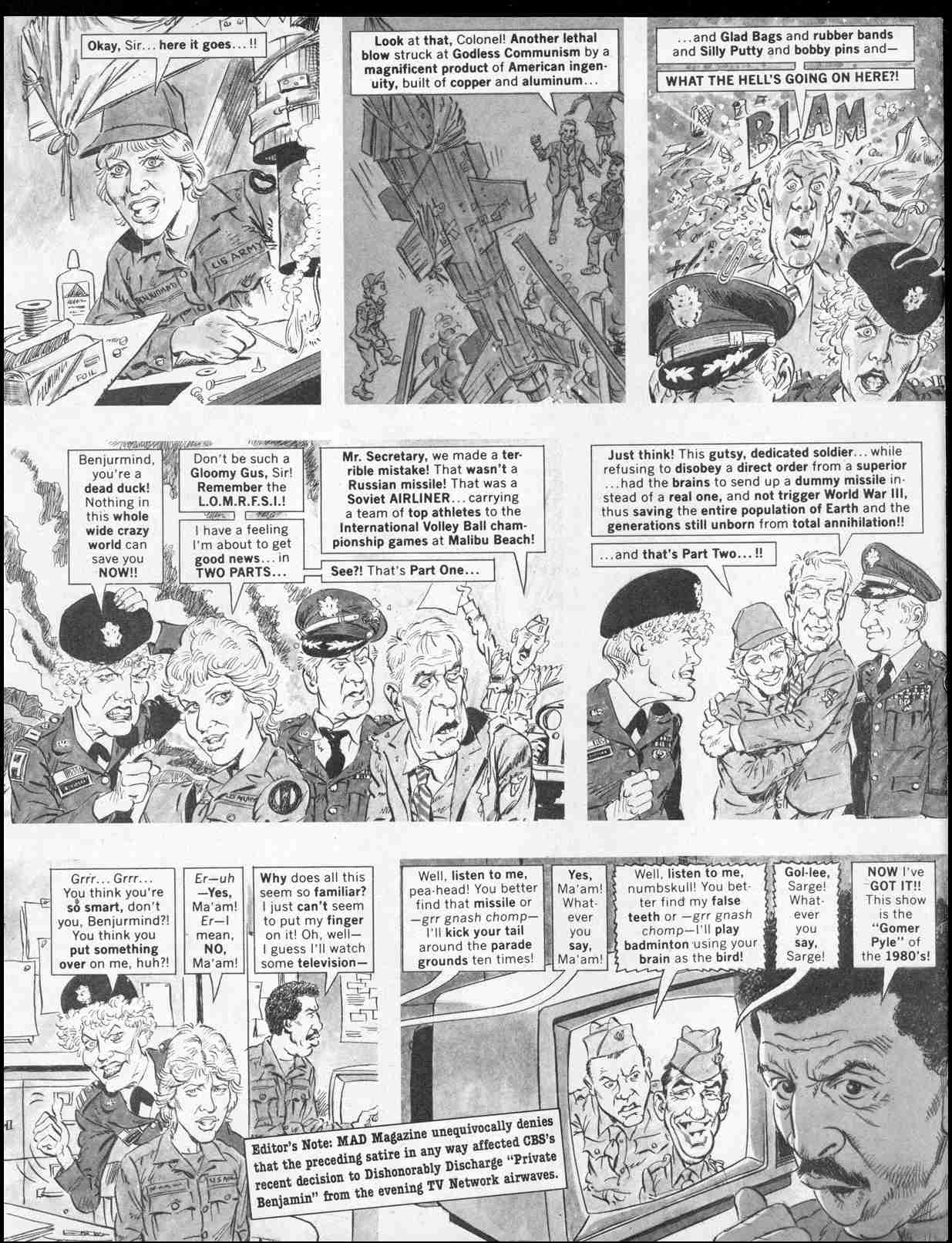 Read online MAD comic -  Issue #238 - 50