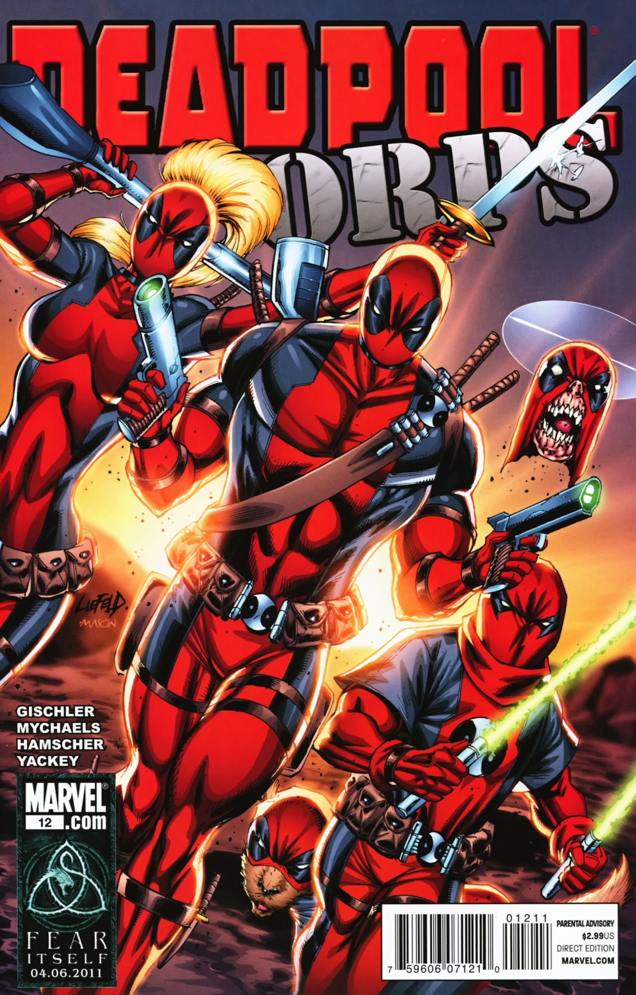 Read online Deadpool Corps (2010) comic -  Issue #12 - 1