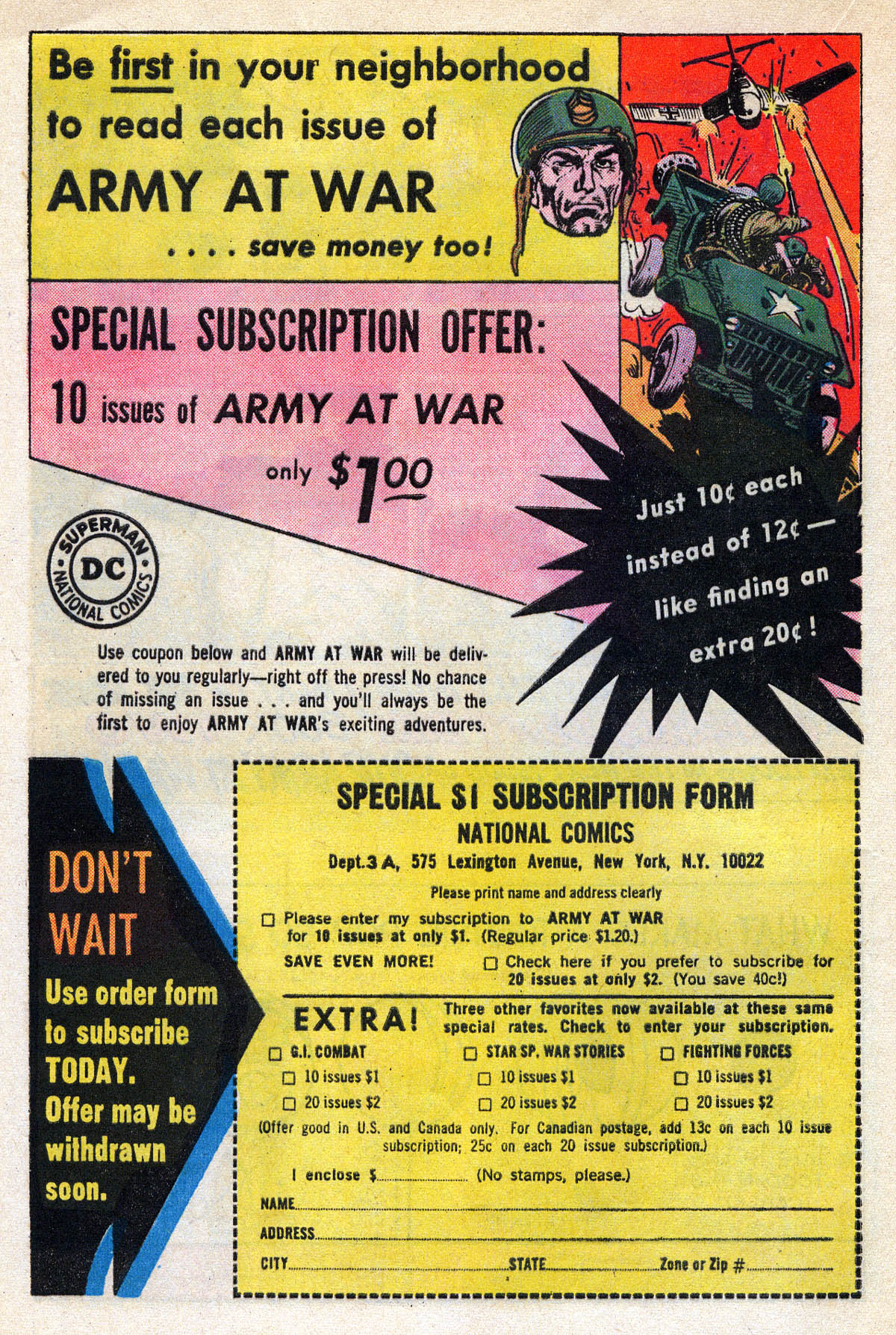 Read online Our Army at War (1952) comic -  Issue #147 - 20