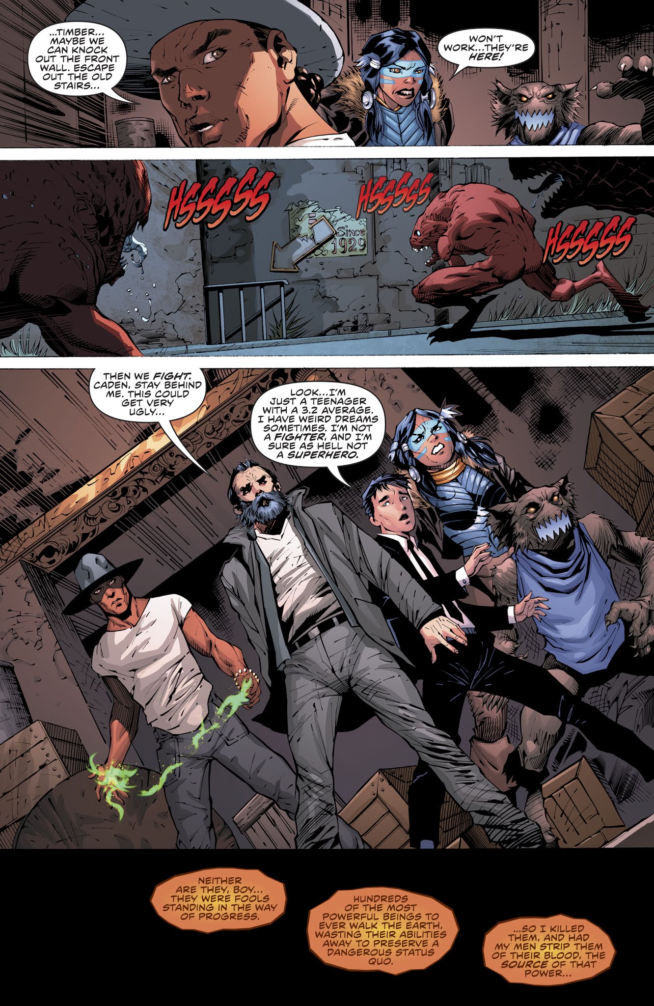 Read online The Immortal Men comic -  Issue #3 - 19