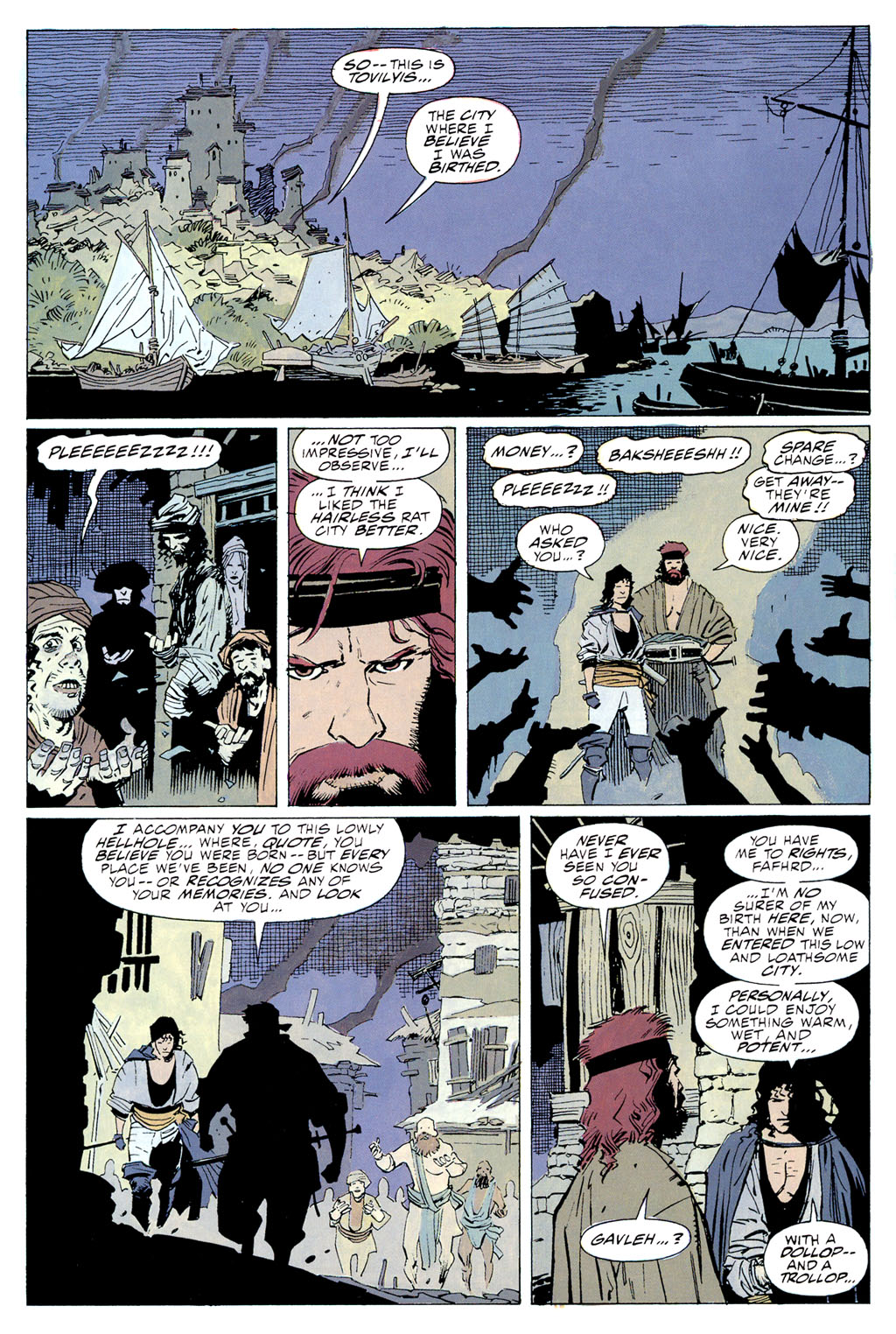 Read online Fafhrd and the Gray Mouser comic -  Issue #2 - 12