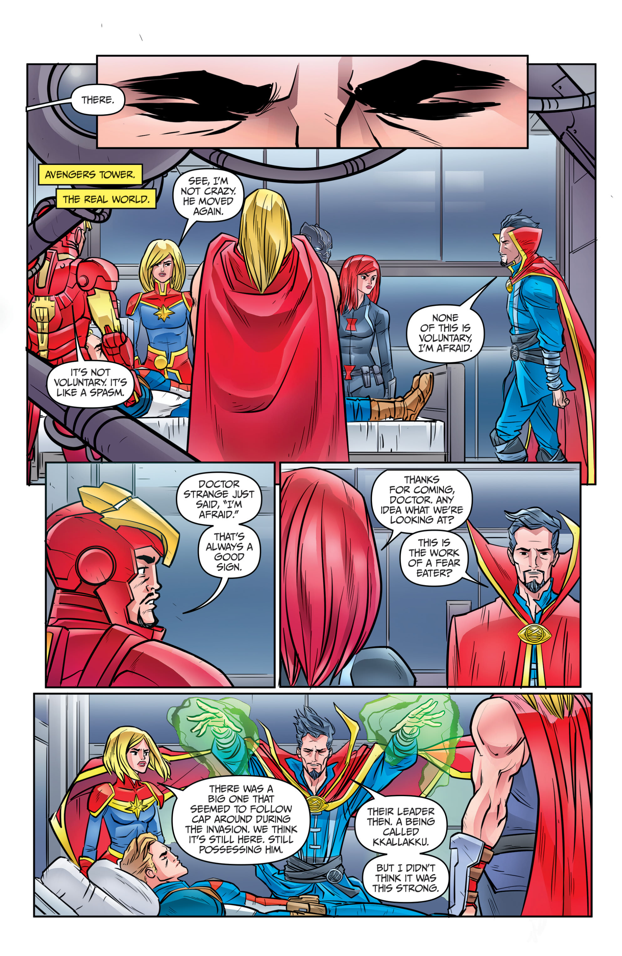 Read online Marvel Action: Avengers comic -  Issue #11 - 15