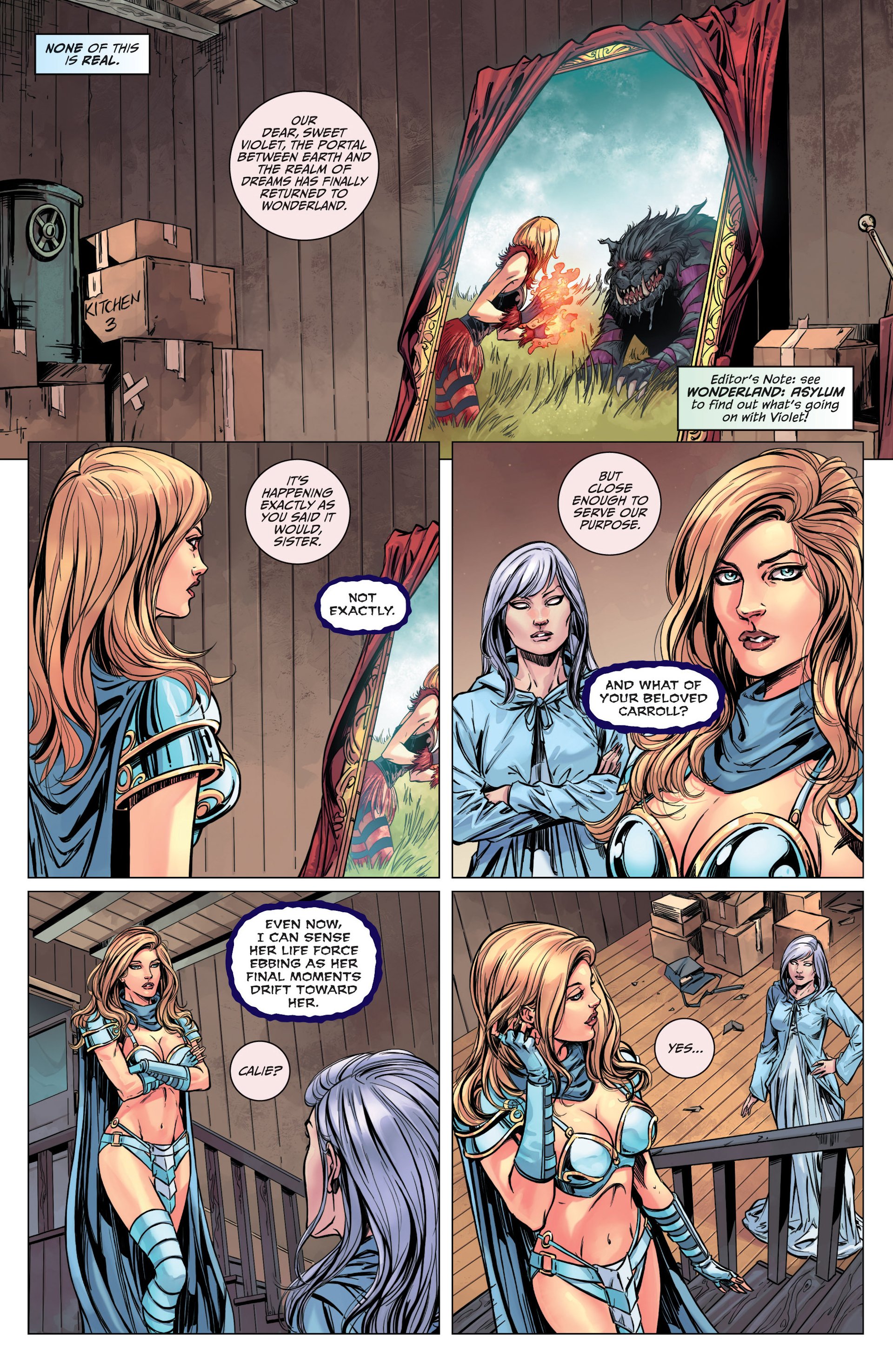 Read online Grimm Fairy Tales presents Wonderland comic -  Issue #20 - 6