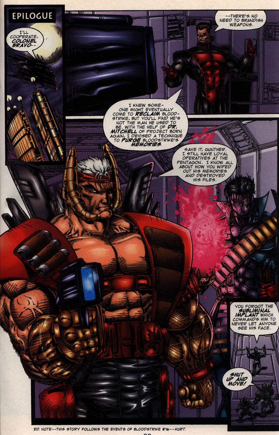 Read online Bloodstrike (1993) comic -  Issue #17 - 28