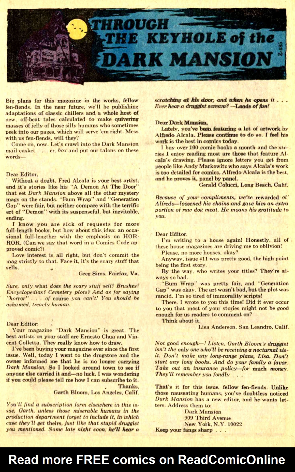Read online Forbidden Tales of Dark Mansion comic -  Issue #13 - 20