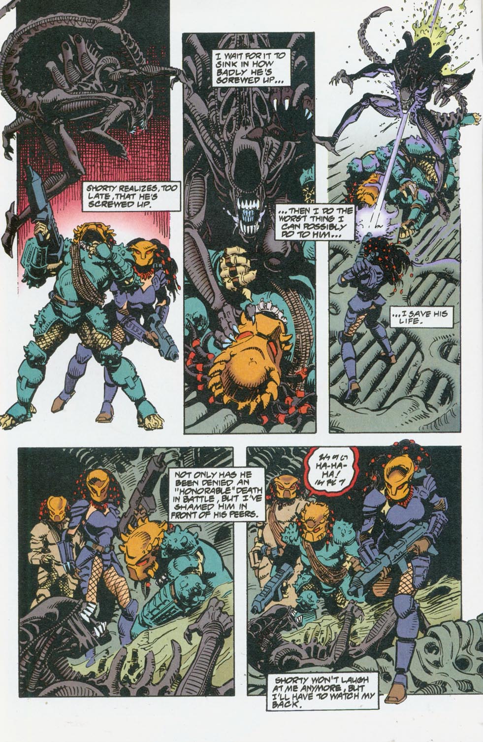 Read online Aliens vs. Predator: War comic -  Issue #0 - 10