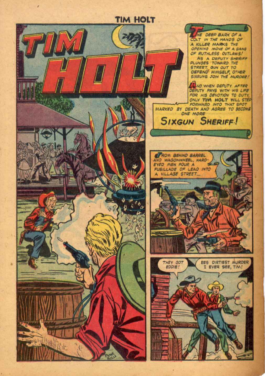 Read online Tim Holt comic -  Issue #9 - 28