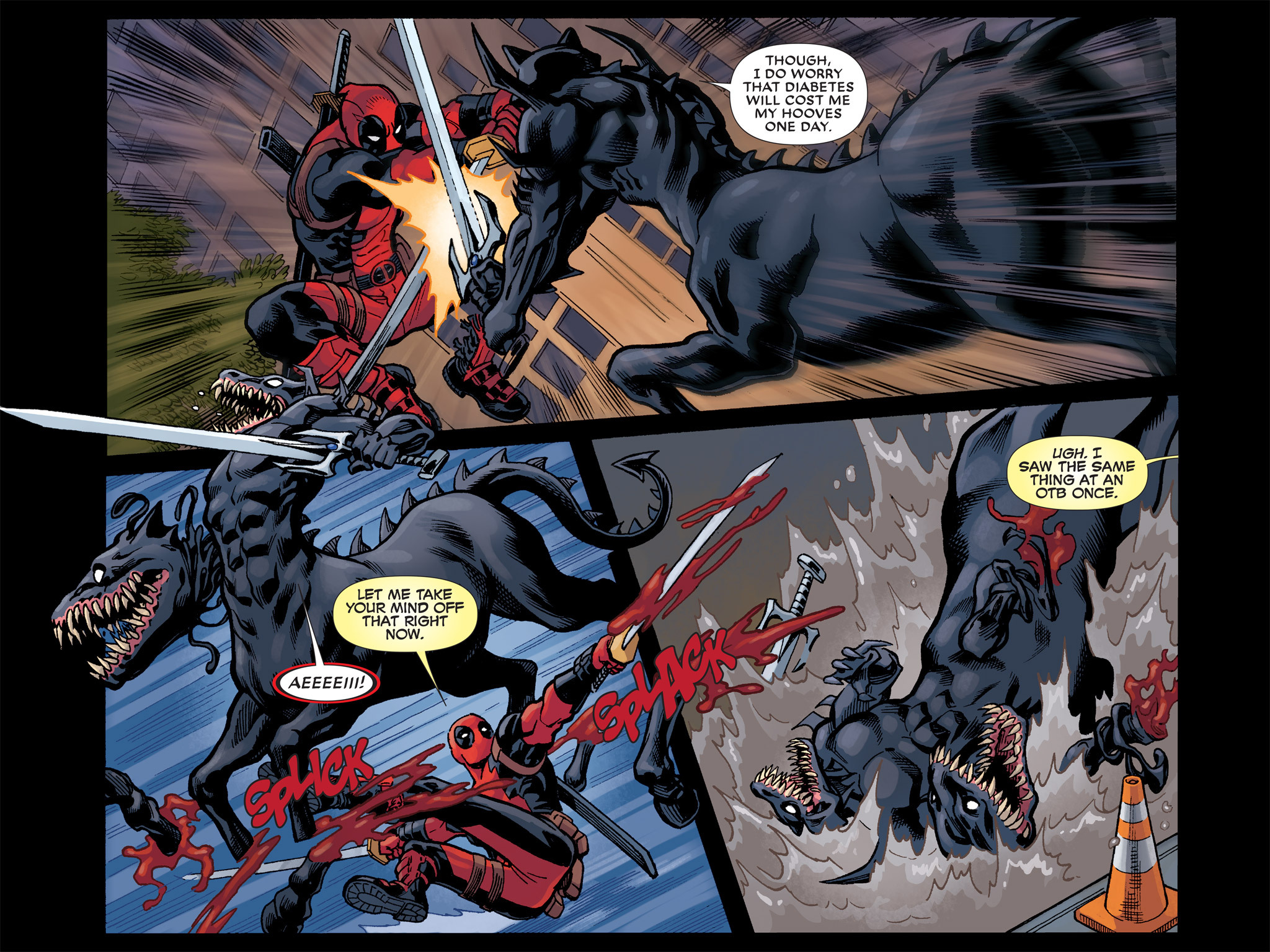 Read online Deadpool: Dracula's Gauntlet comic -  Issue # Part 7 - 79