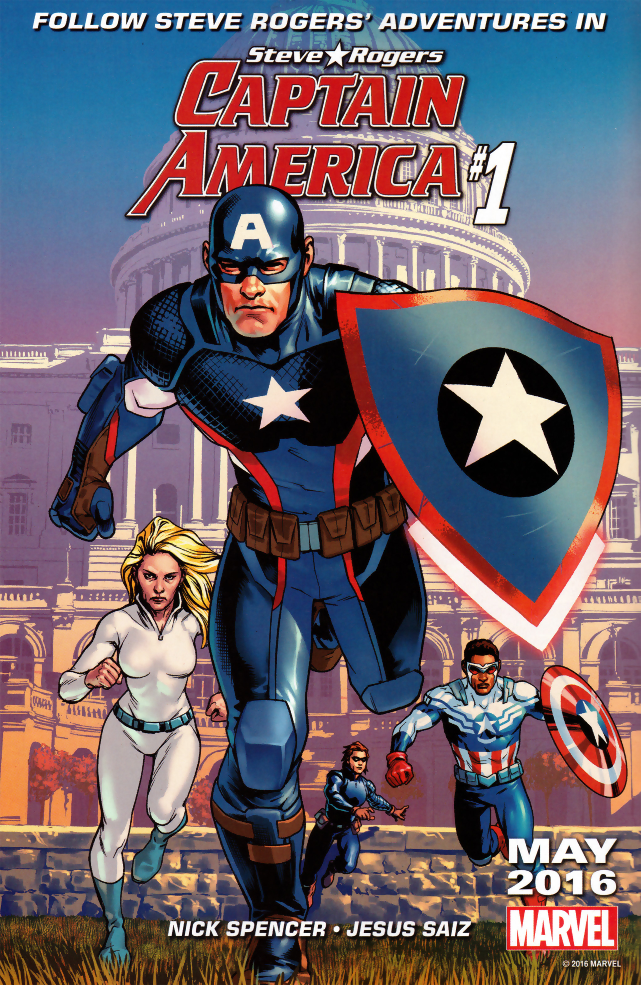 Read online Free Comic Book Day 2016 comic -  Issue # Captain America - 12