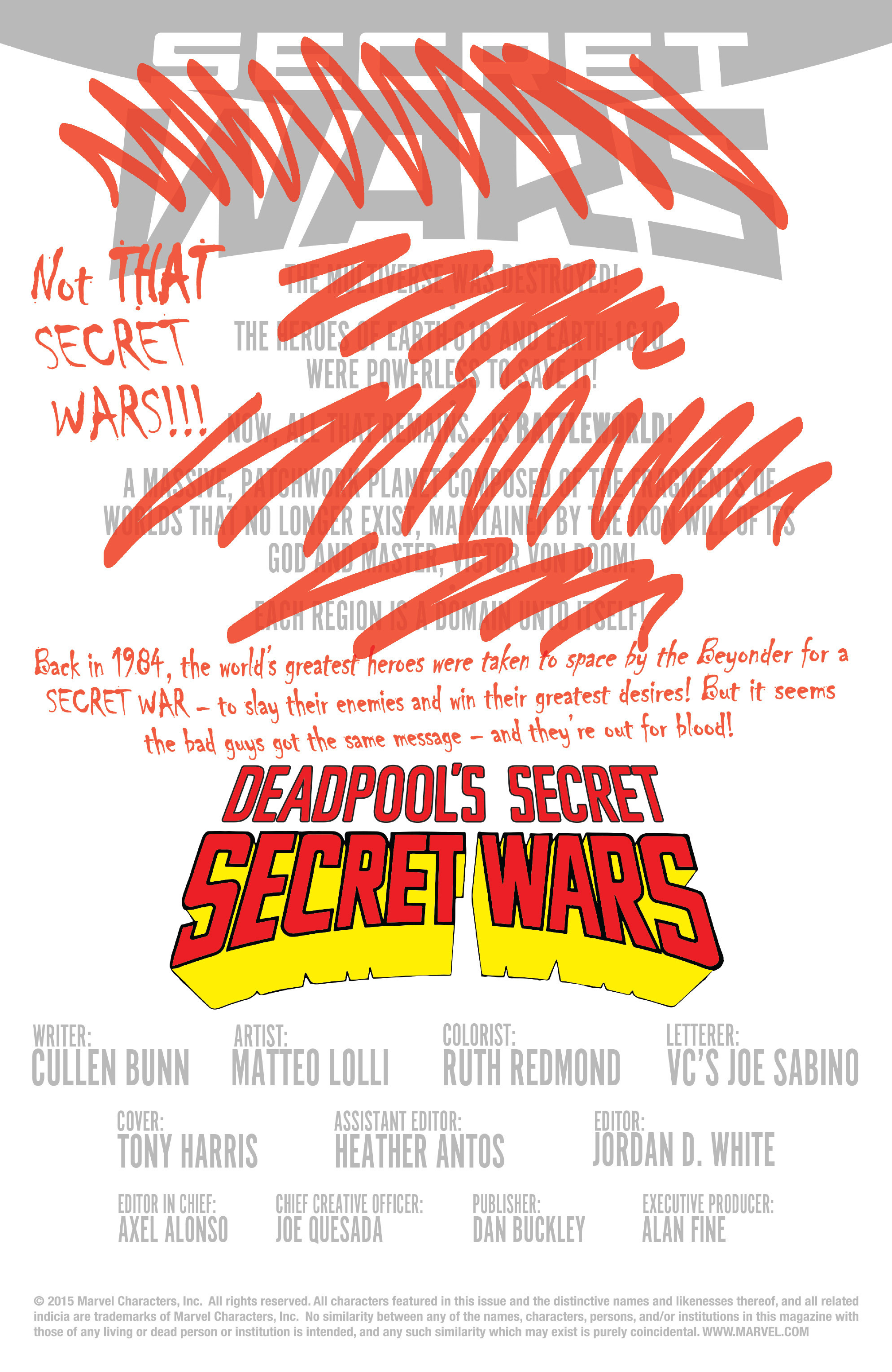 Read online Deadpool's Secret Secret Wars comic -  Issue #2 - 4