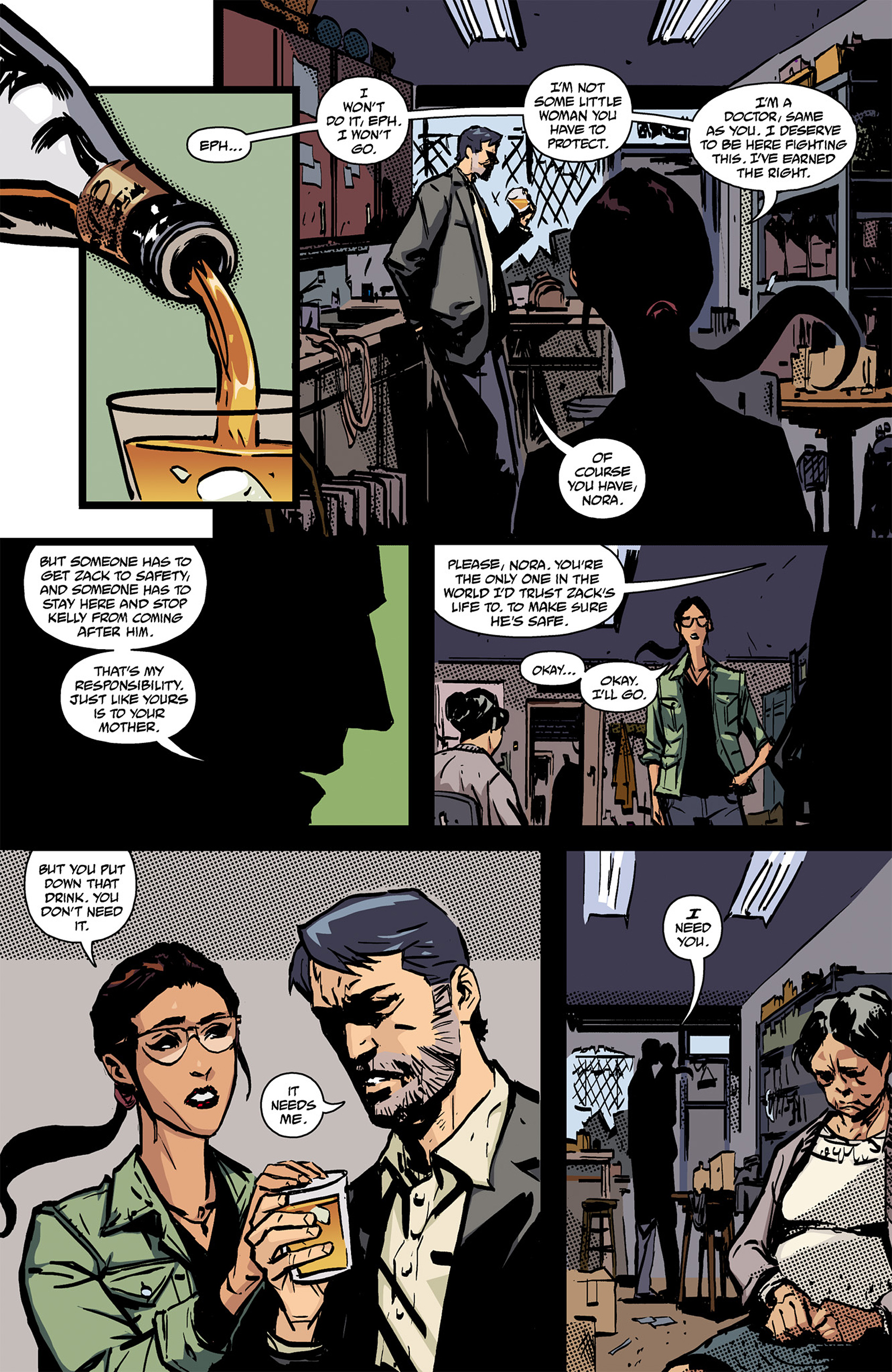 Read online The Strain: The Fall comic -  Issue #4 - 6