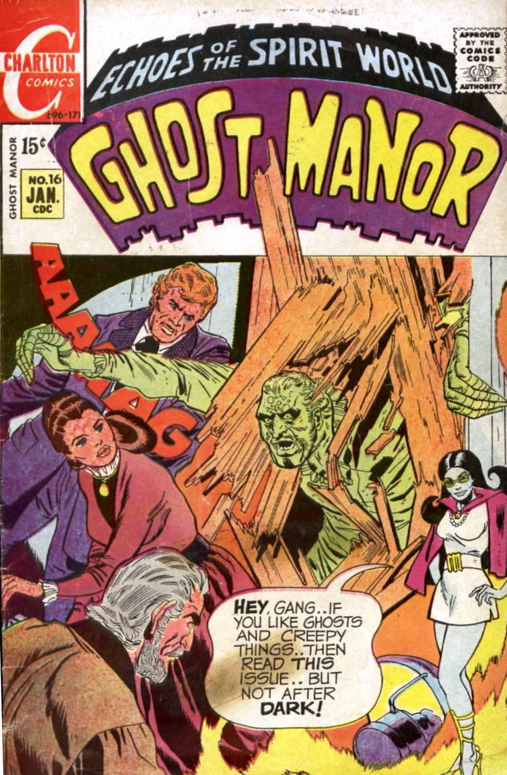 Read online Ghost Manor comic -  Issue #16 - 1