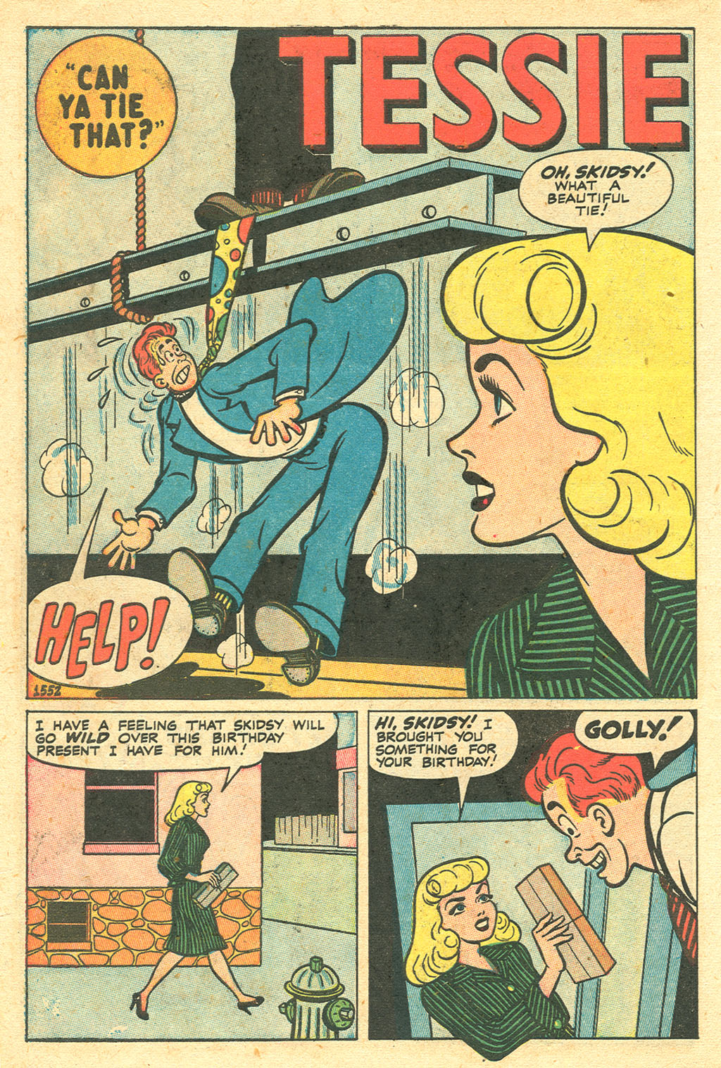 Read online Tessie the Typist comic -  Issue #11 - 10