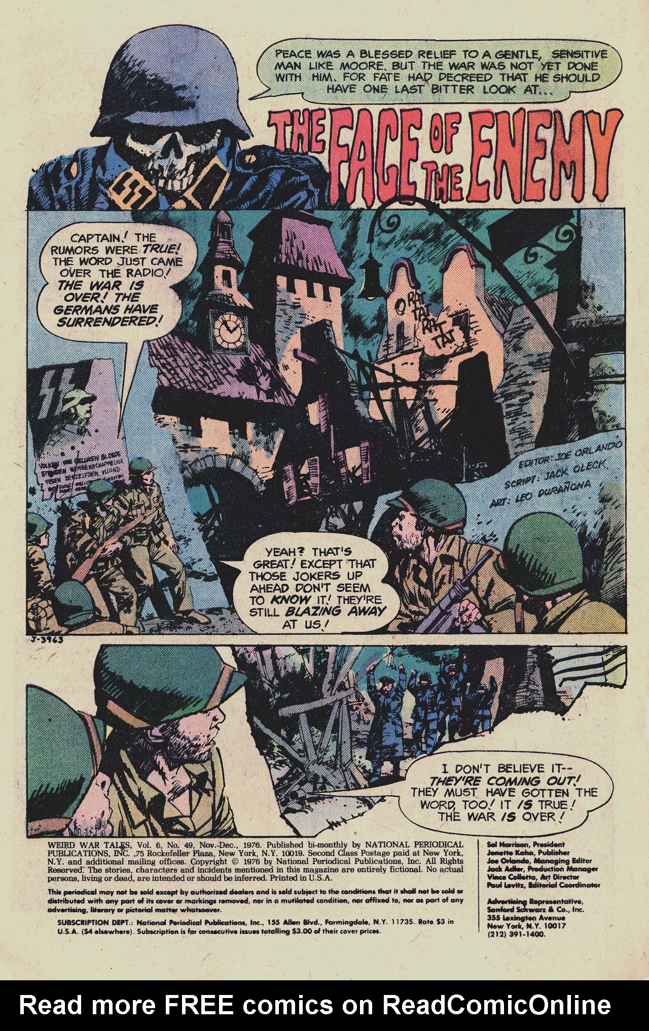 Read online Weird War Tales (1971) comic -  Issue #49 - 3