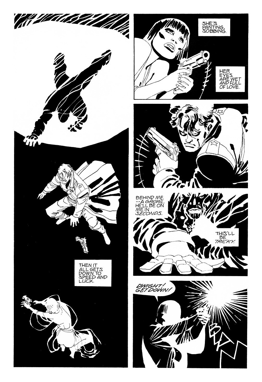Read online Sin City: A Dame to Kill For comic -  Issue # Full - 204