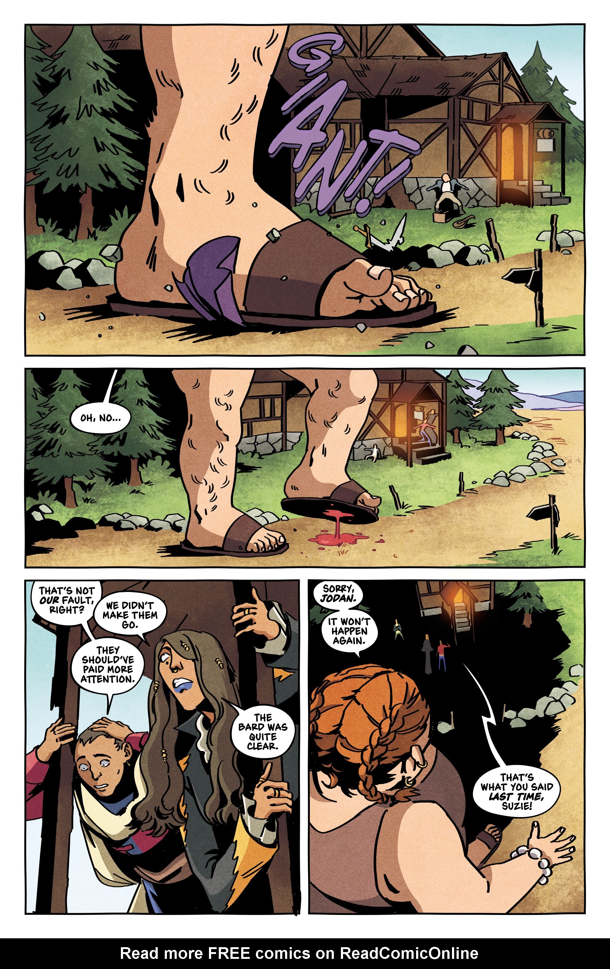Read online Quests Aside comic -  Issue #1 - 7