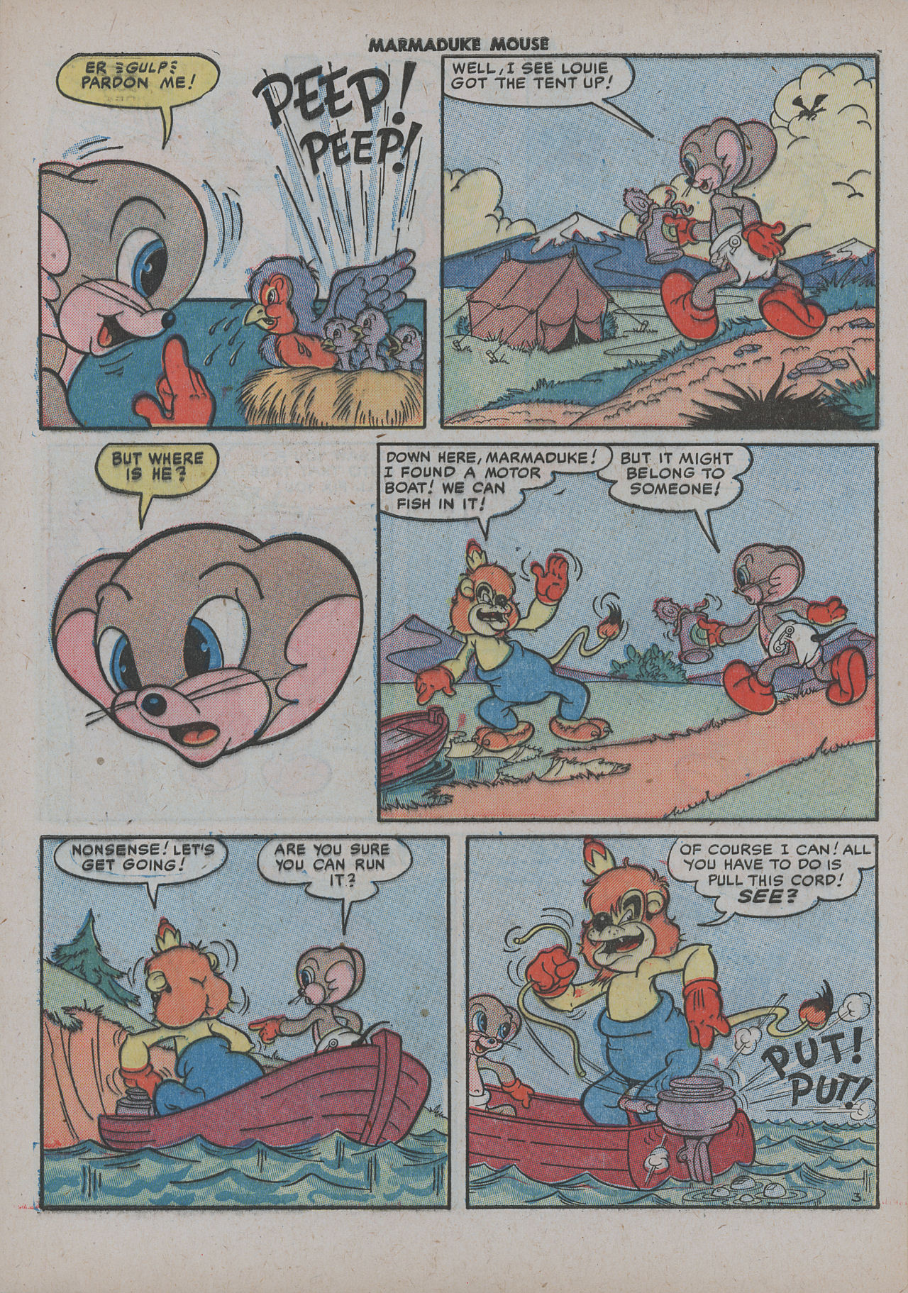 Read online Marmaduke Mouse comic -  Issue #25 - 32