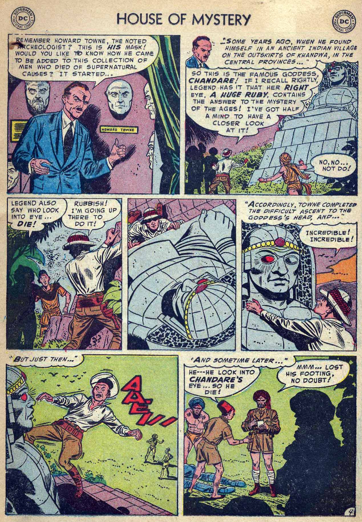 Read online House of Mystery (1951) comic -  Issue #19 - 22