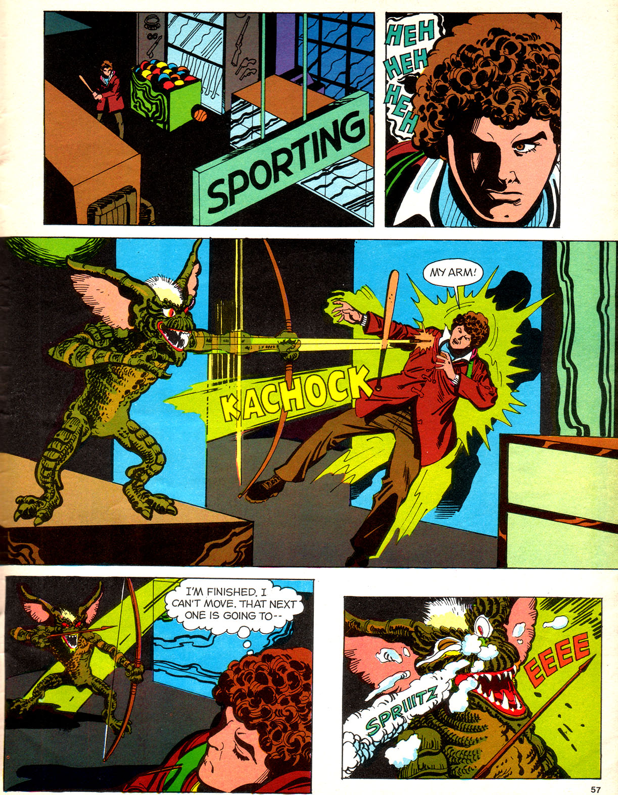 Gremlins: The Official Comic Strip Adaptation issue Full - Page 55