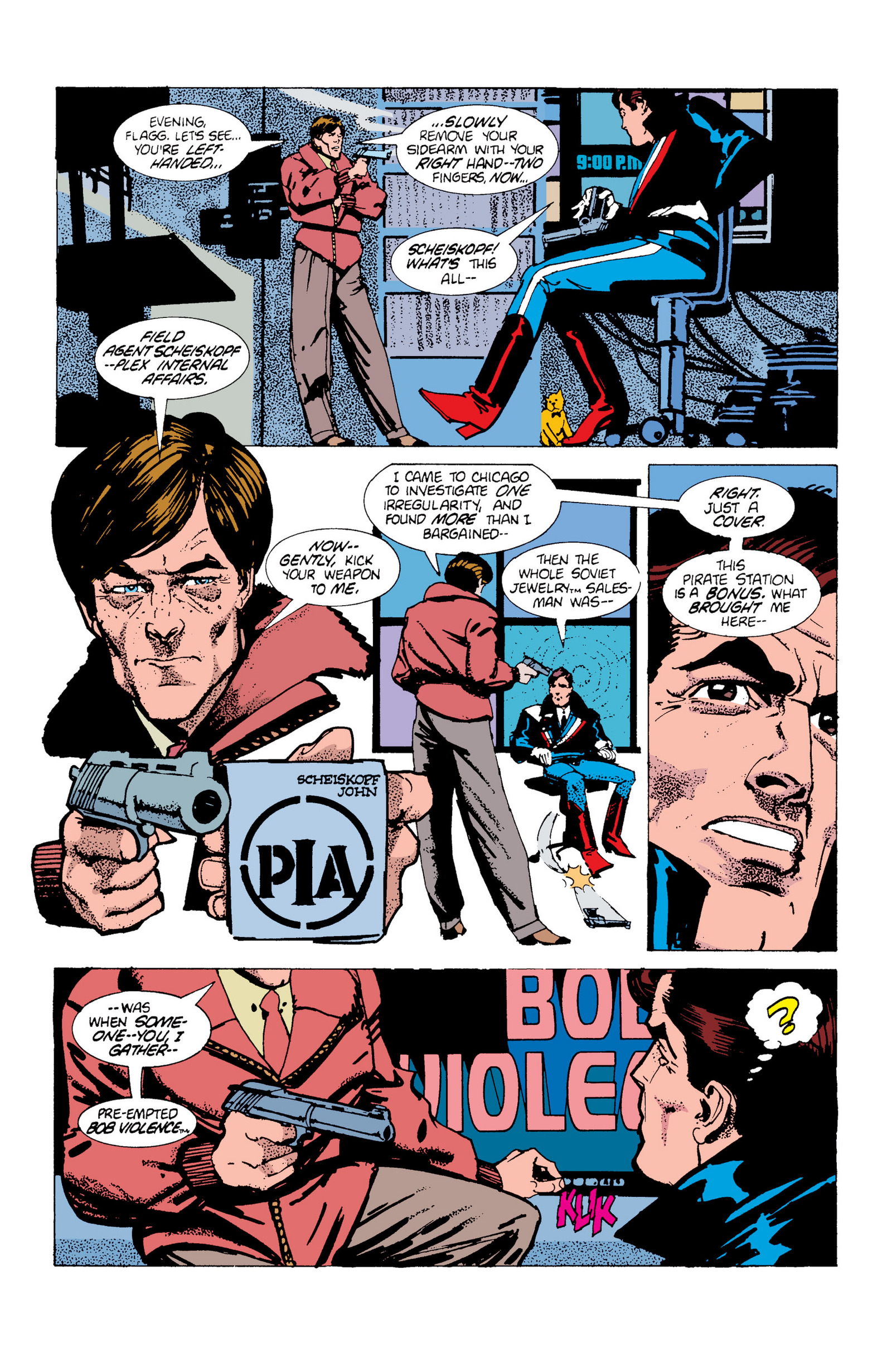 Read online American Flagg! comic -  Issue # _Definitive Collection (Part 2) - 5