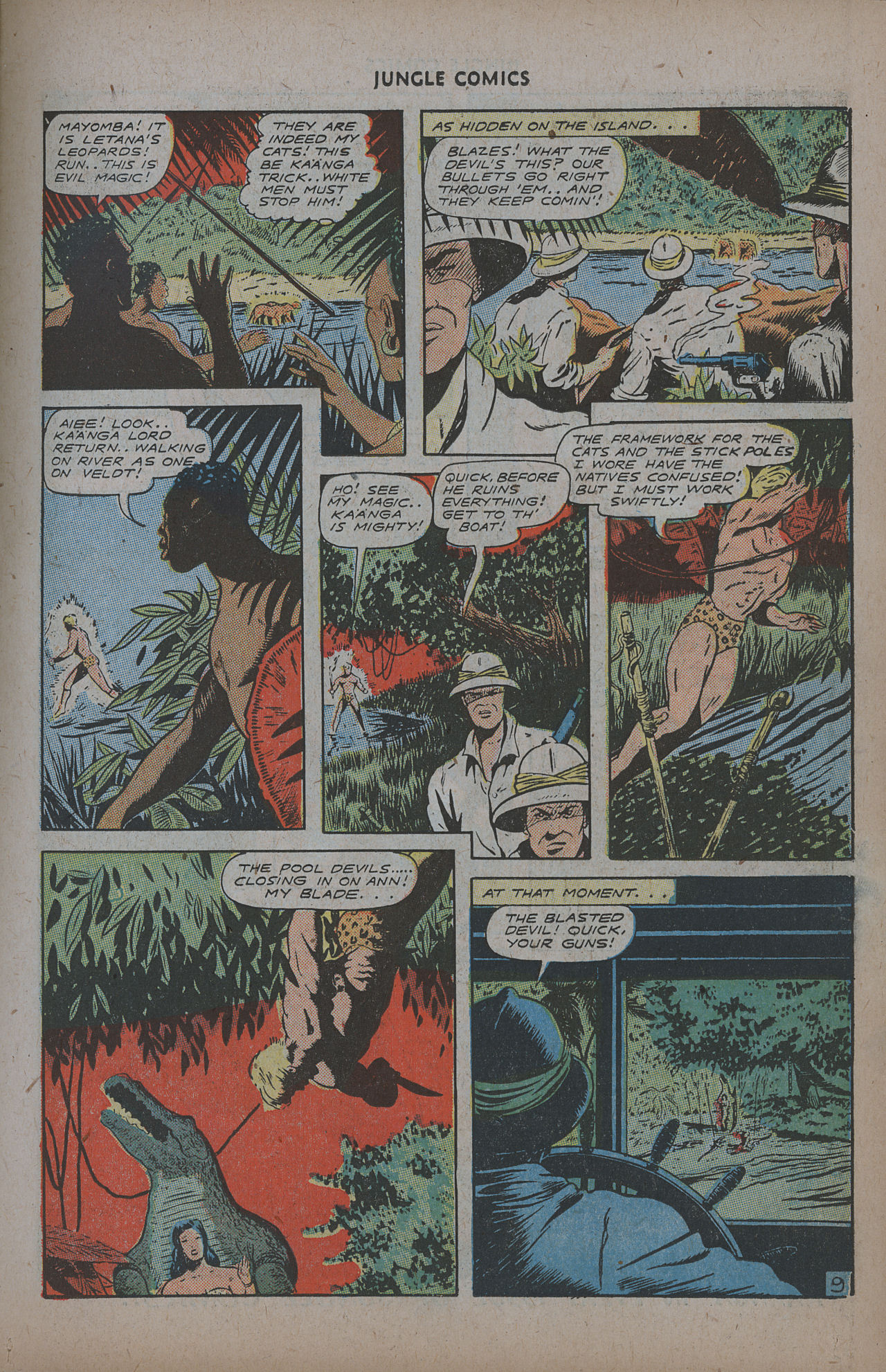 Read online Jungle Comics comic -  Issue #71 - 11