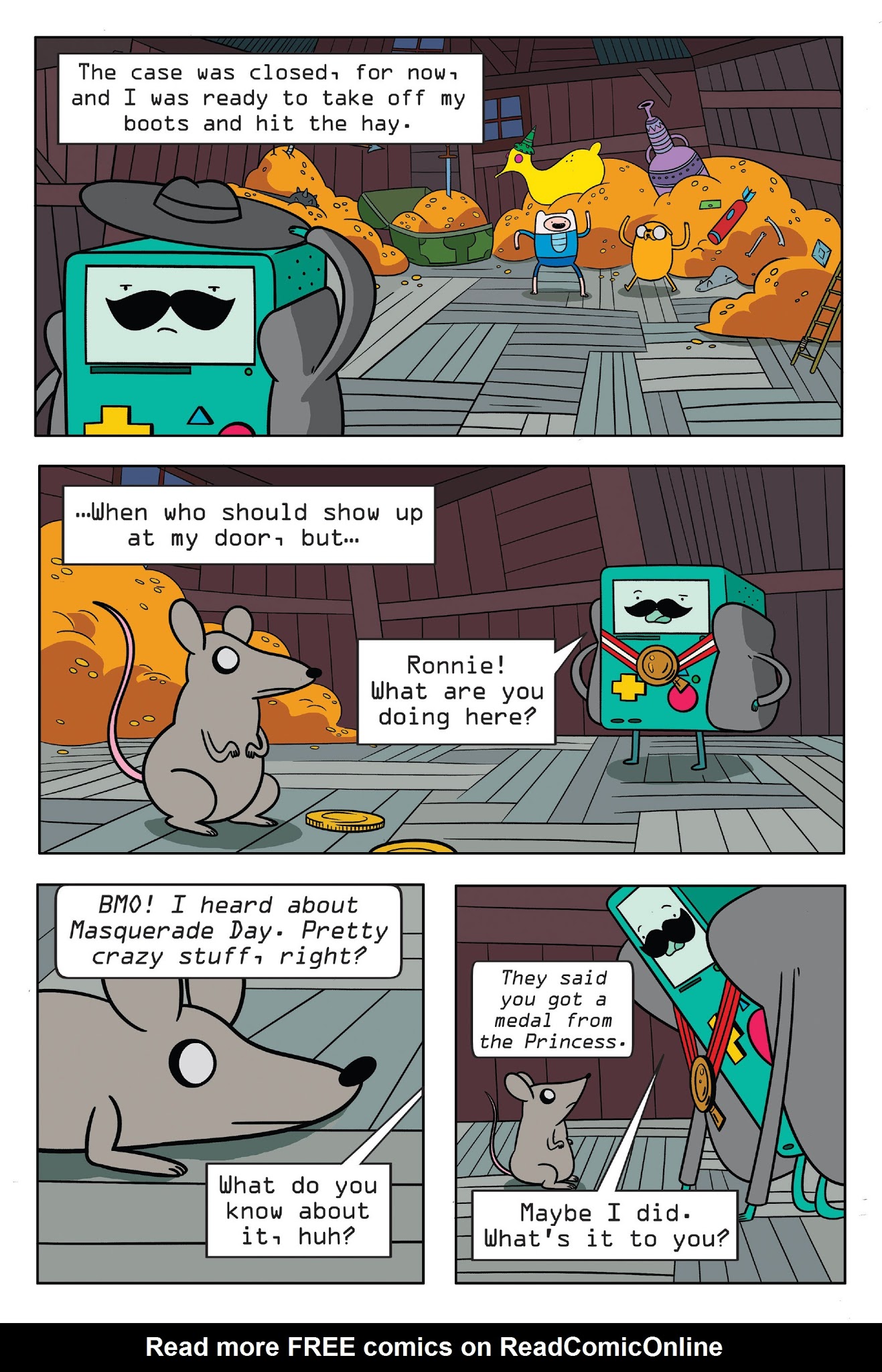 Read online Adventure Time: Masked Mayhem comic -  Issue # TPB - 142