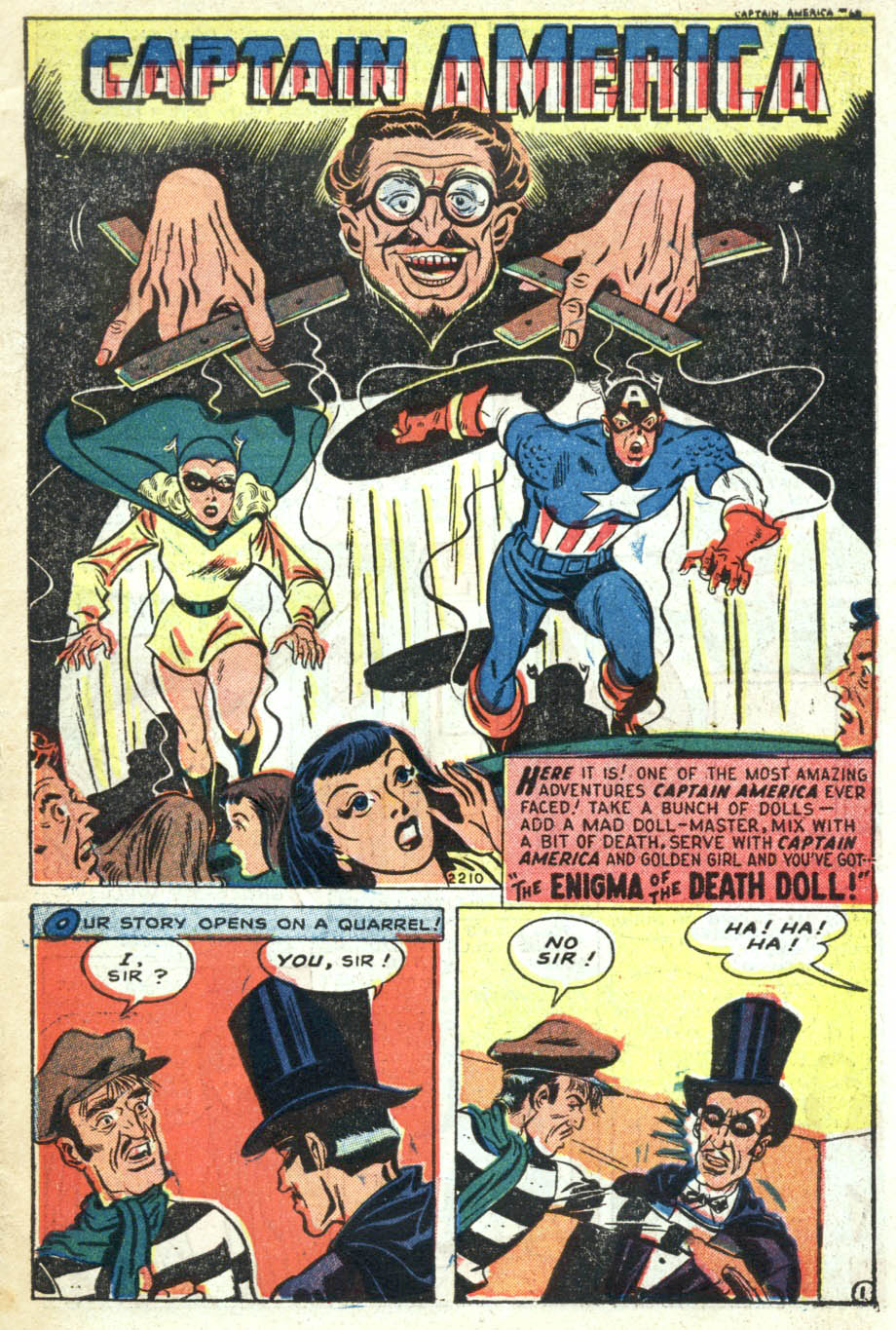 Captain America Comics 68 Page 2
