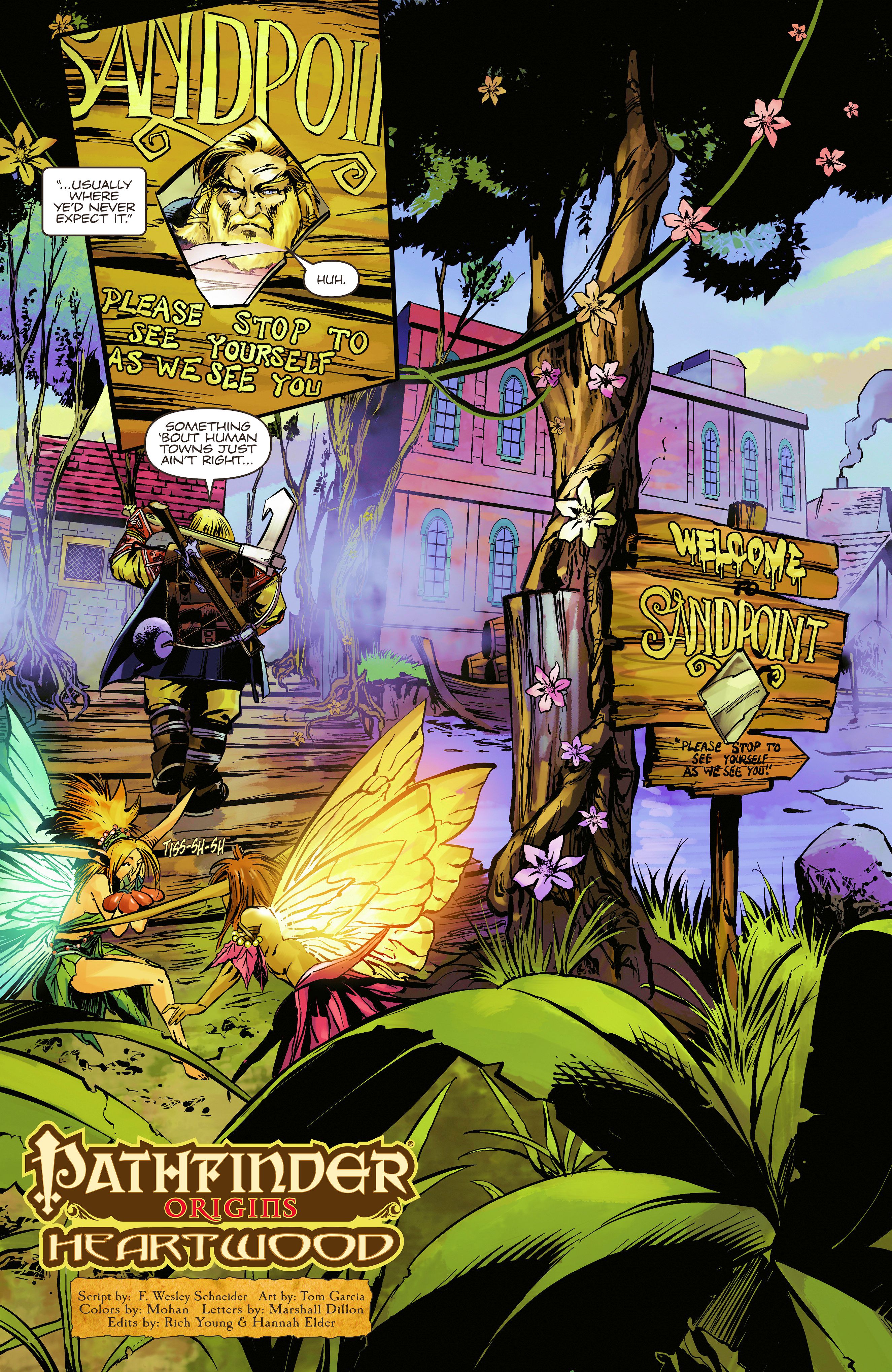 Read online Pathfinder: Origins comic -  Issue #5 - 7