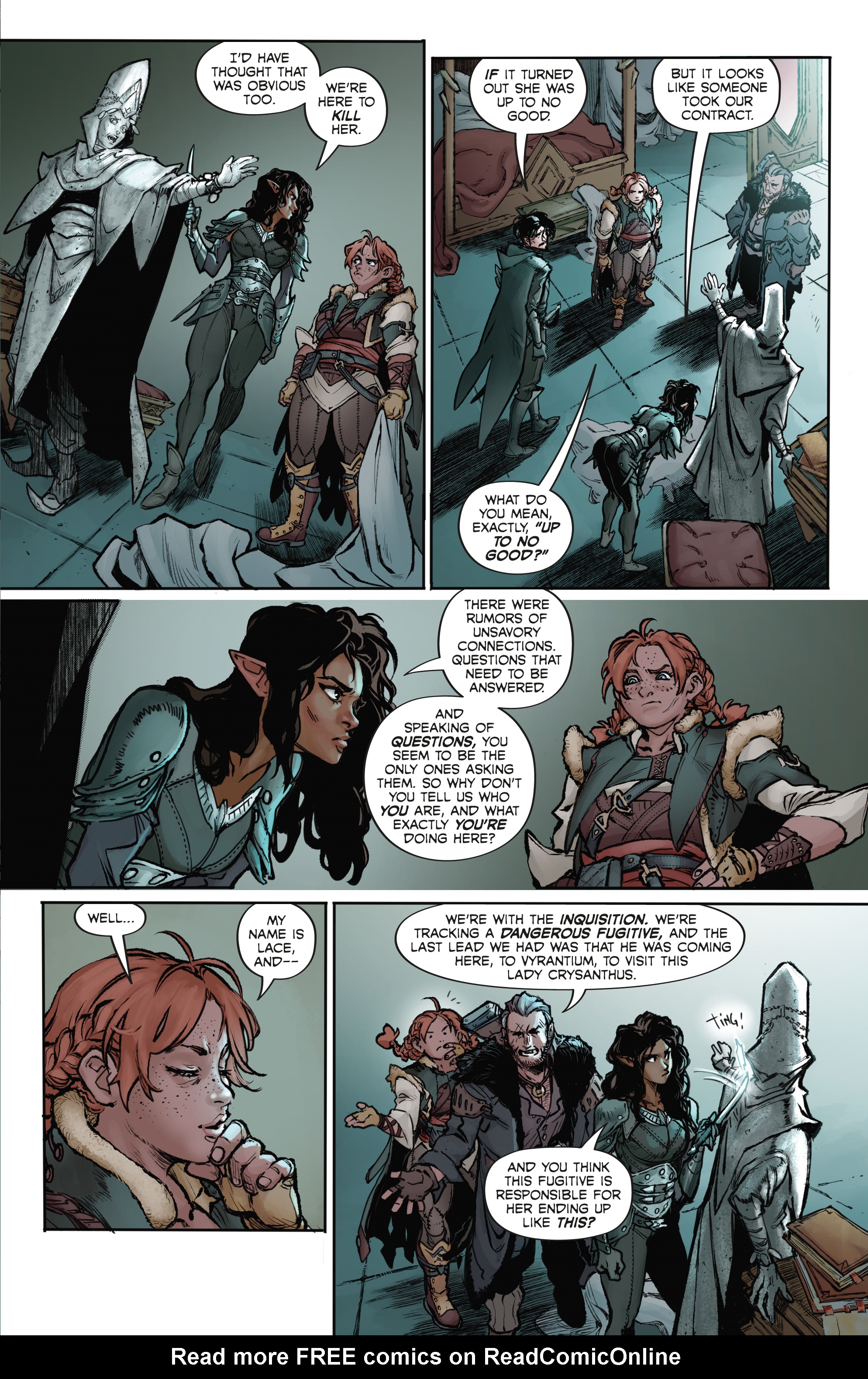 Read online Dragon Age: The Missing comic -  Issue #2 - 10