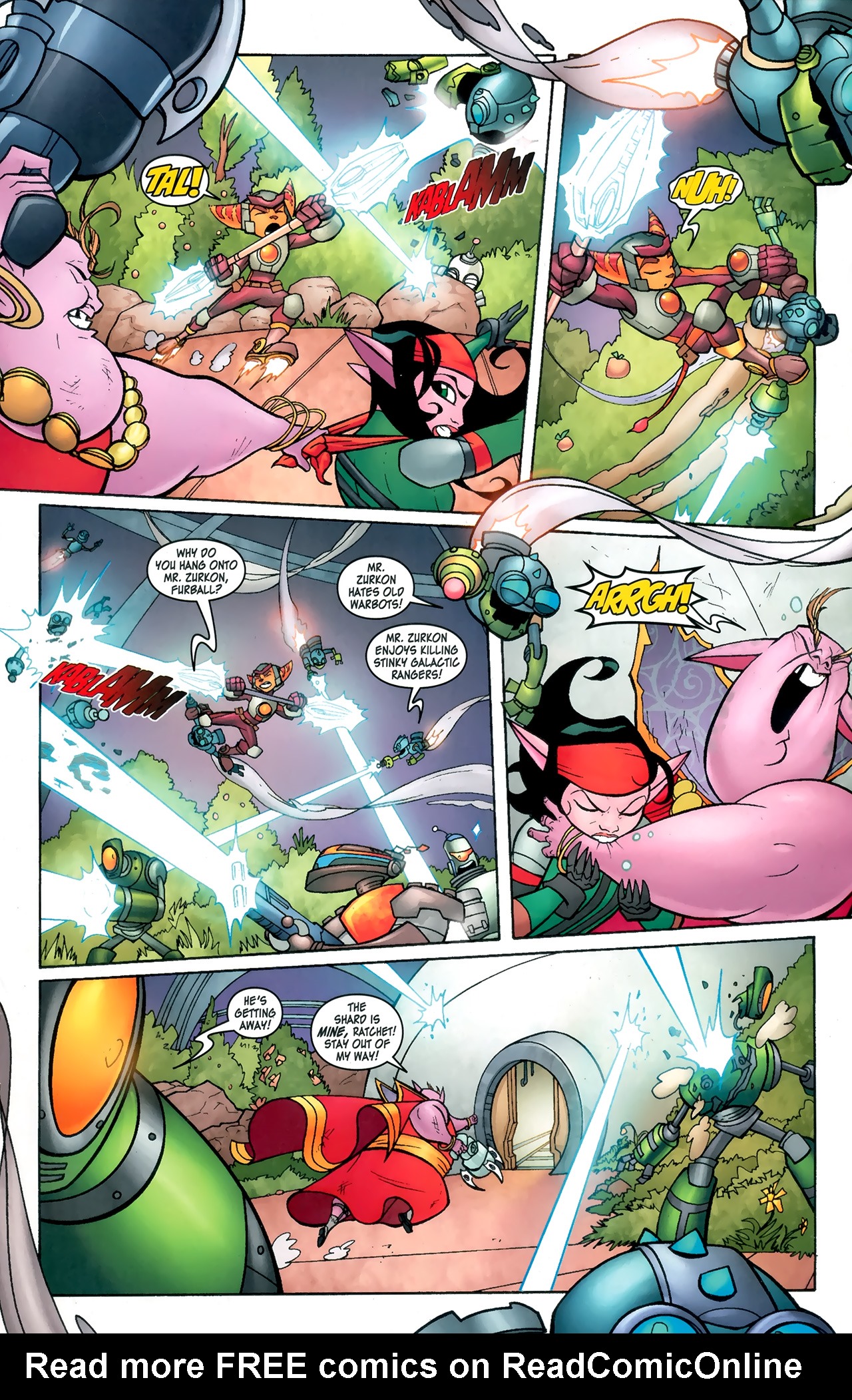 Read online Ratchet & Clank comic -  Issue #6 - 9