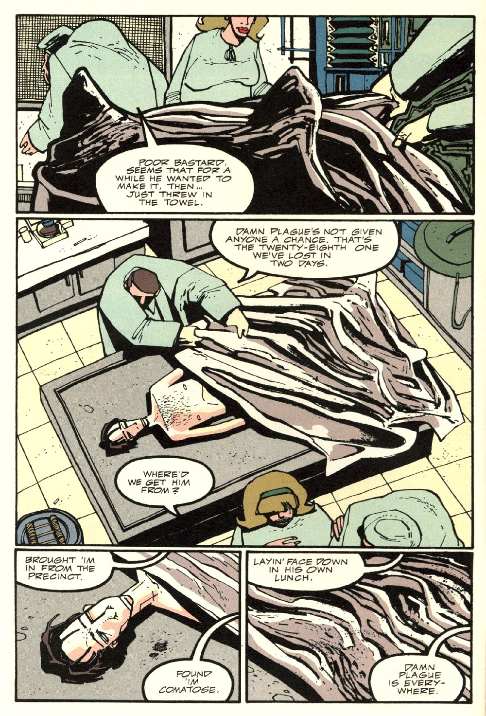 Read online Ted McKeever's Metropol comic -  Issue #4 - 8