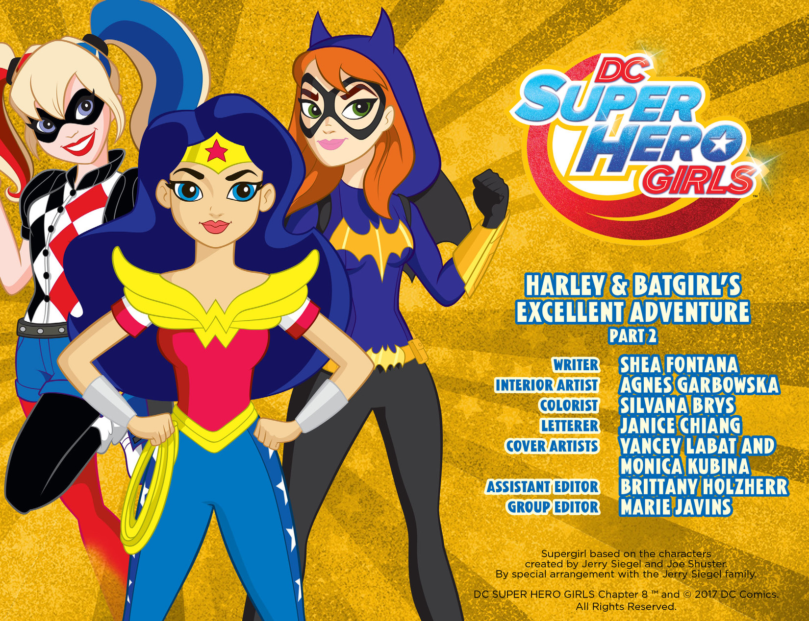 Read online DC Super Hero Girls: Past Times at Super Hero High comic -  Issue #8 - 2