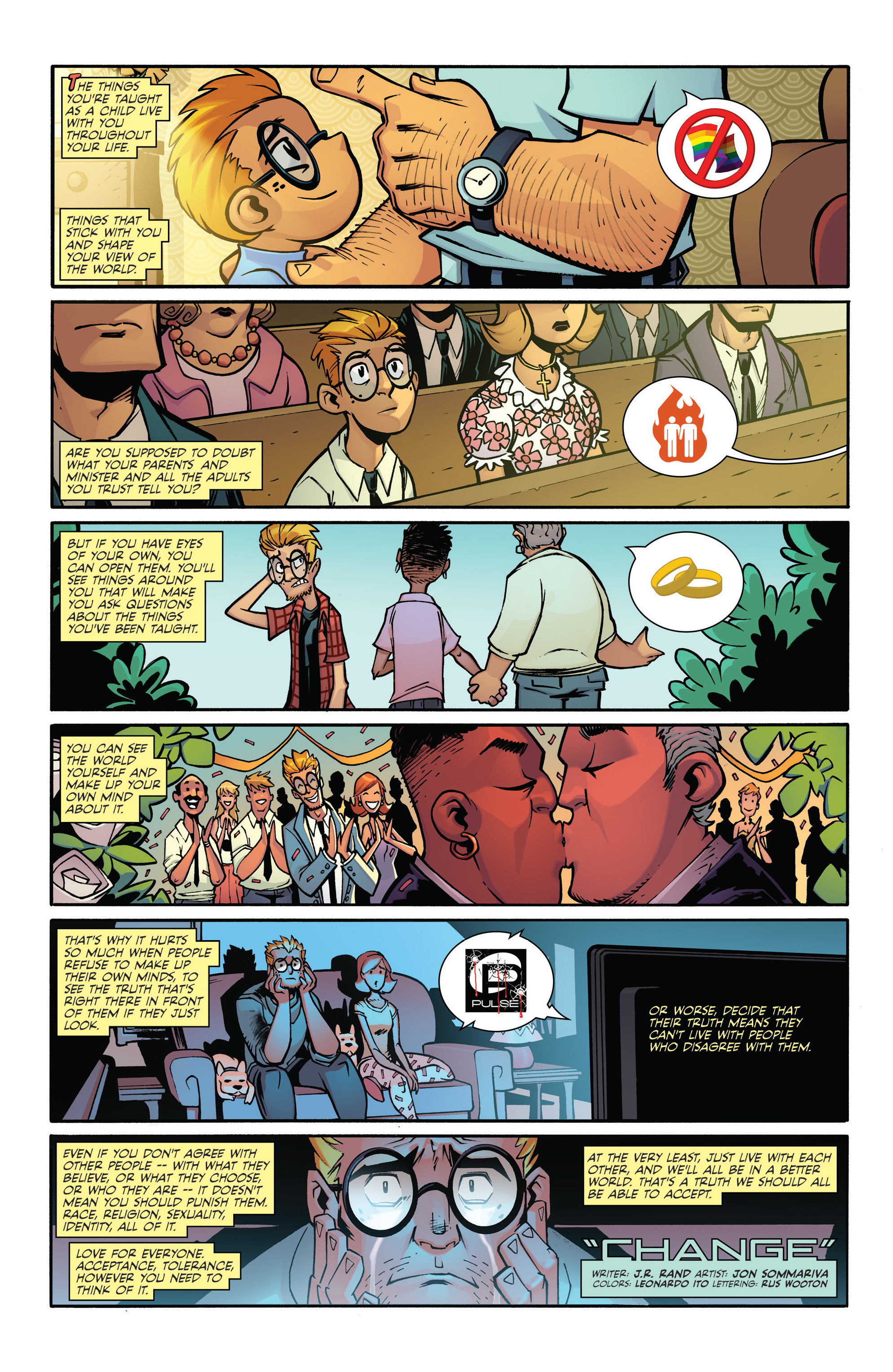 Read online Love Is Love comic -  Issue # TPB - 49