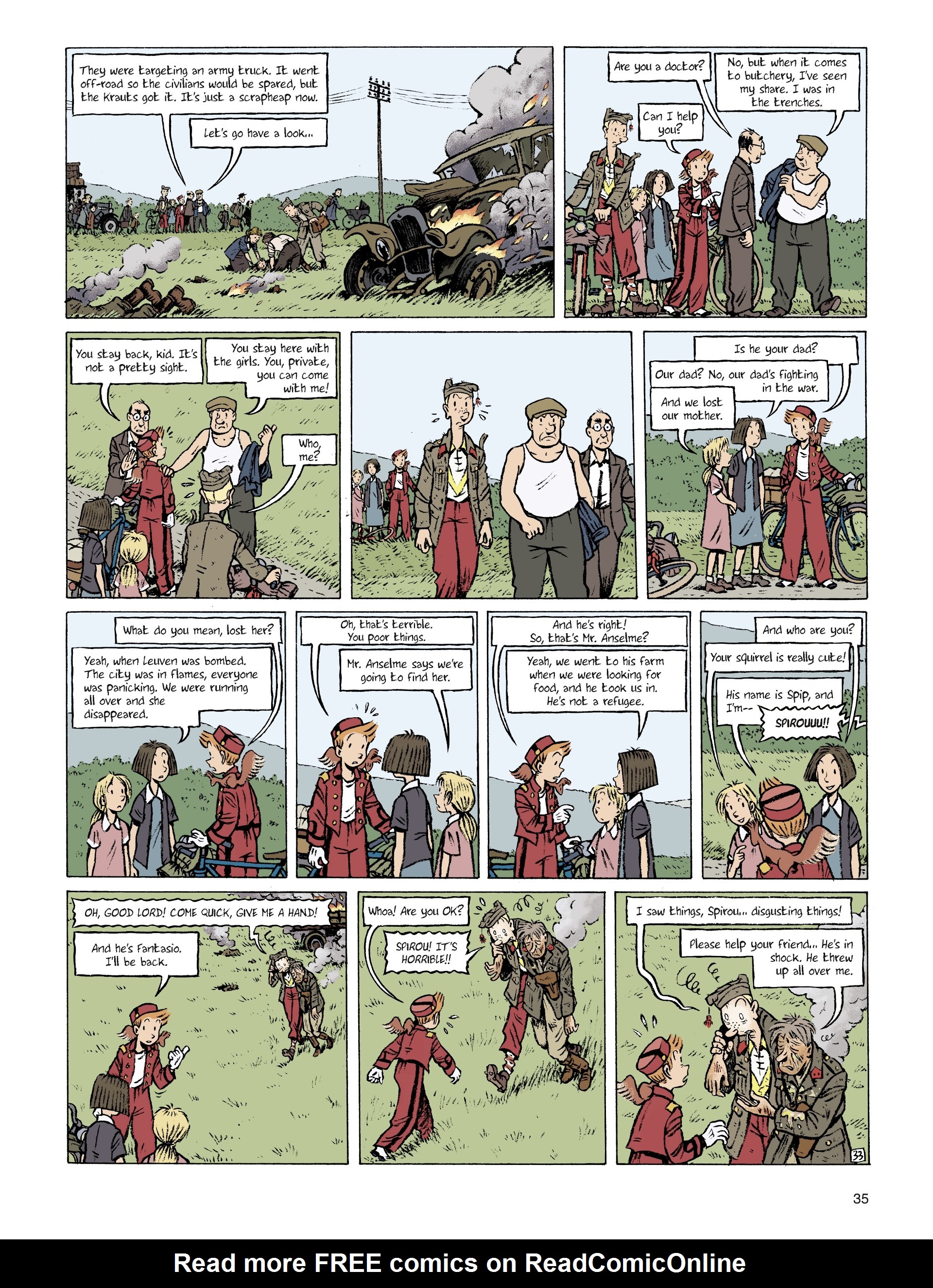 Read online Spirou: Hope Against All Odds comic -  Issue #1 - 35