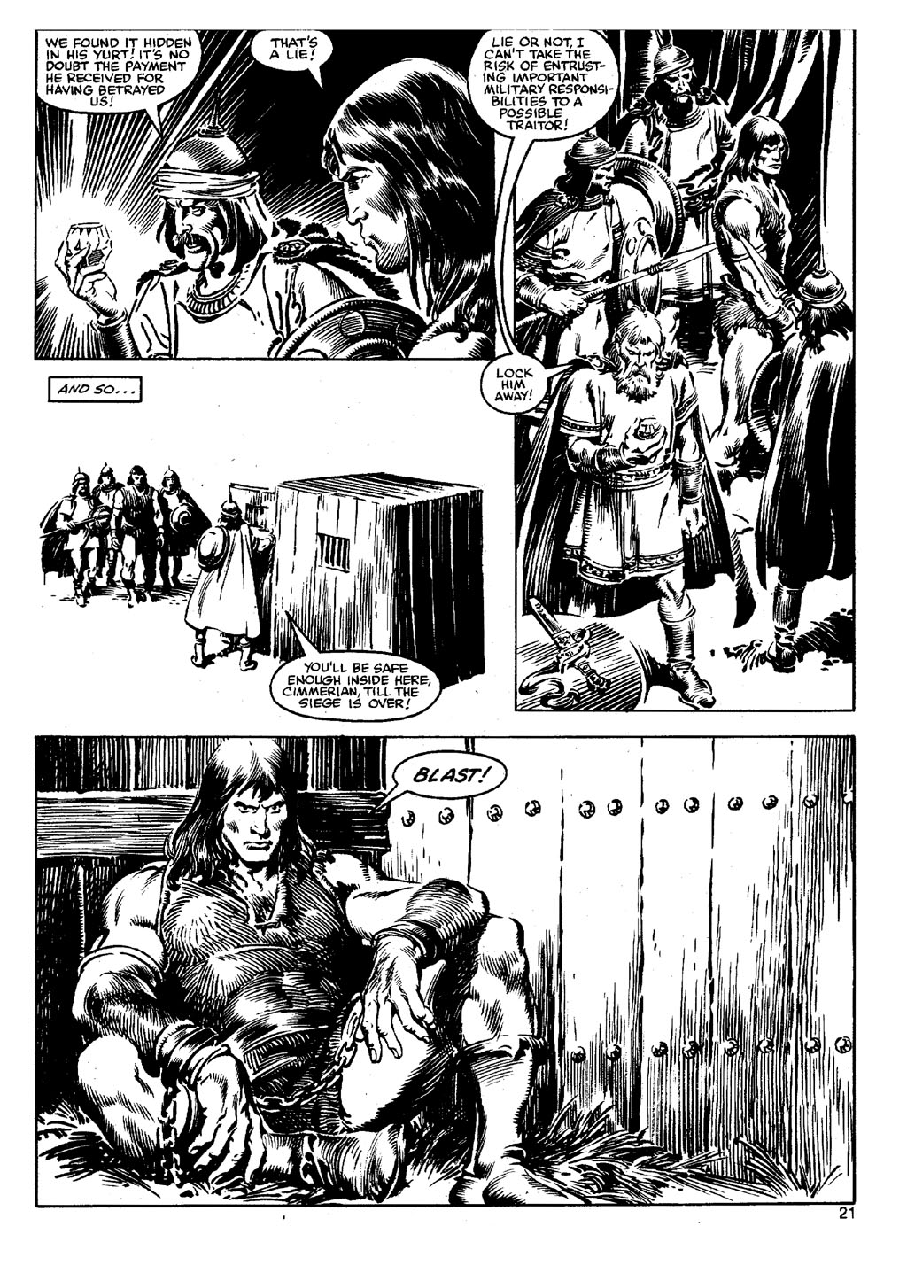 Read online The Savage Sword Of Conan comic -  Issue #90 - 20