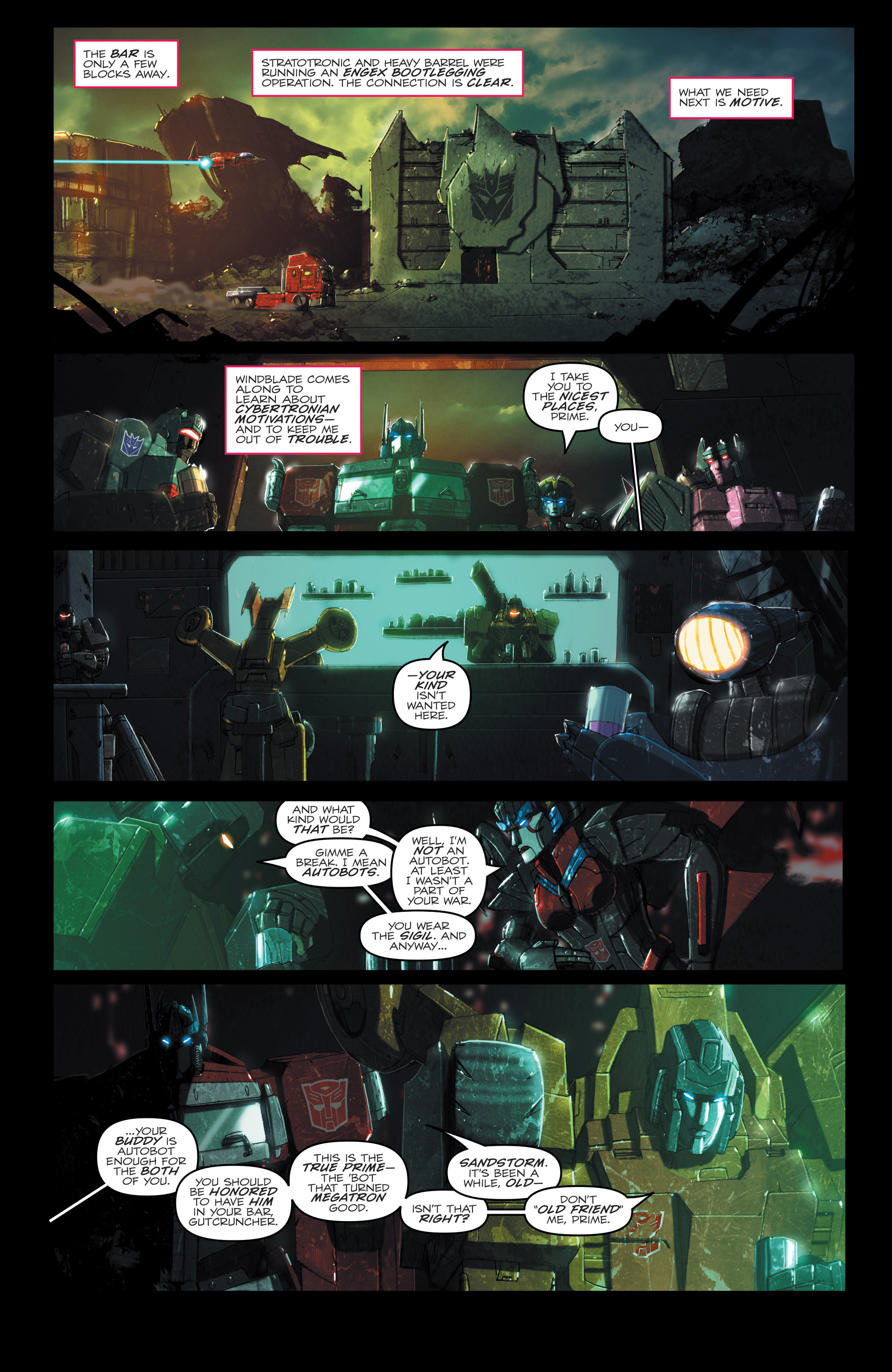 Read online The Transformers: Punishment comic -  Issue # Full - 17
