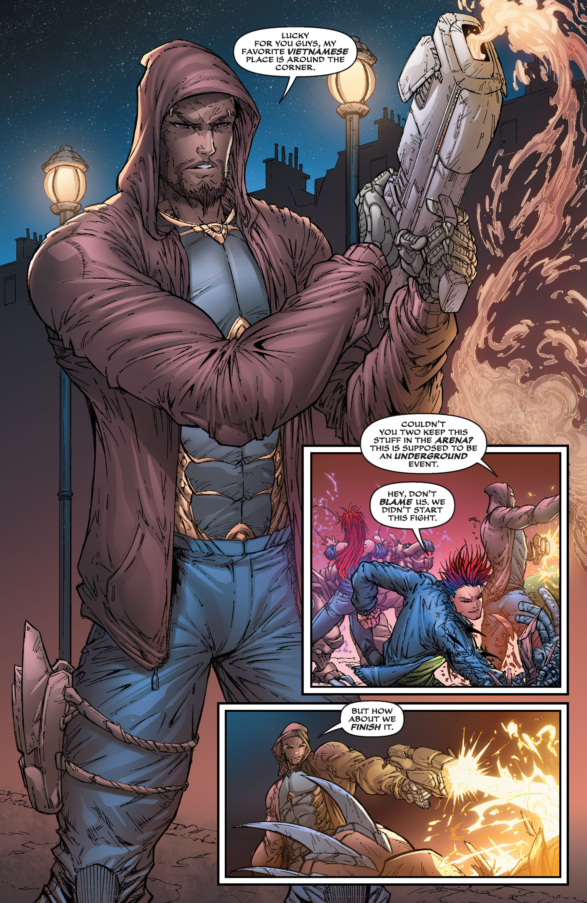 Read online Michael Turner's Soulfire (2013) comic -  Issue #3 - 15