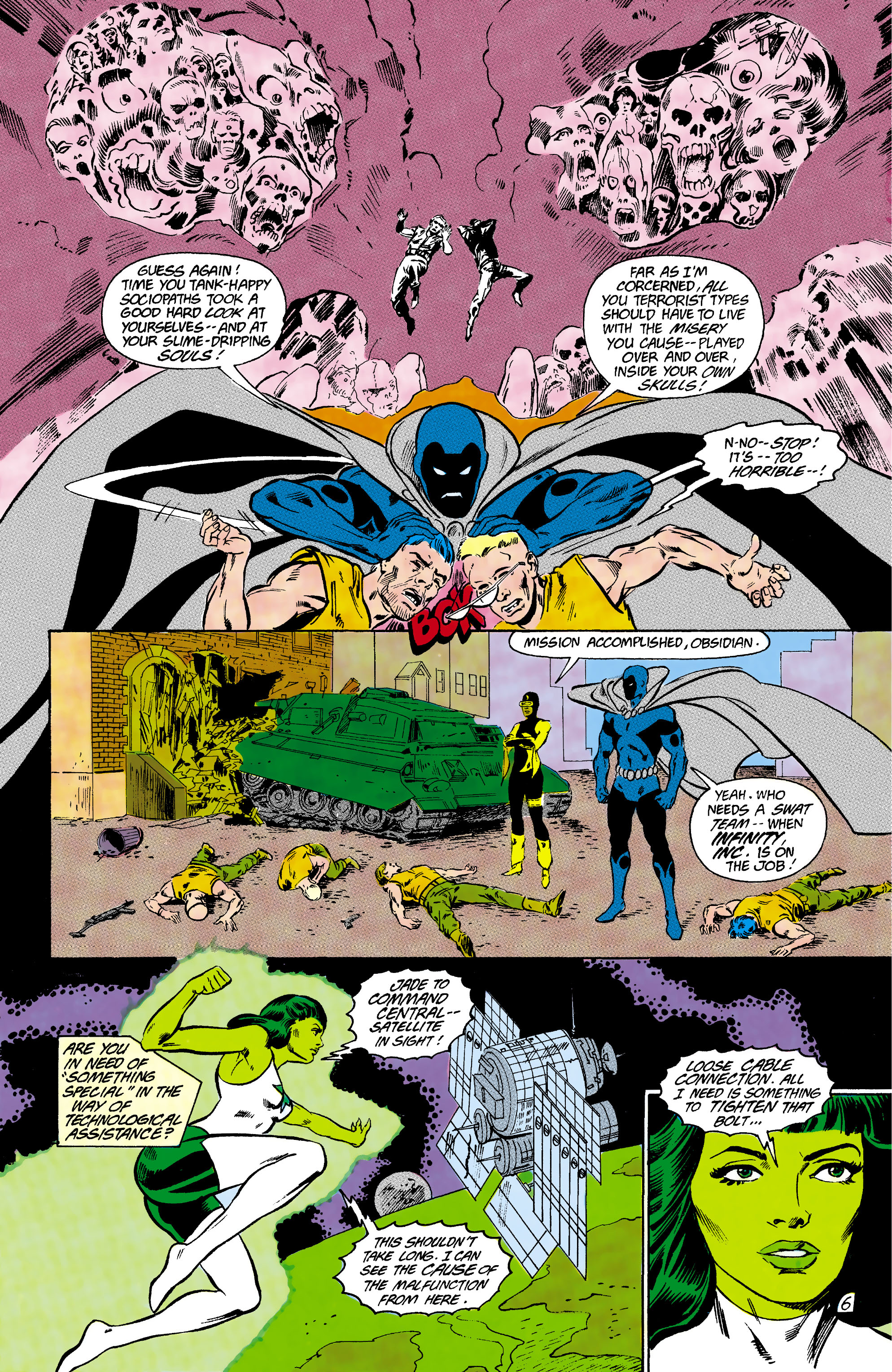 Read online Infinity Inc. (1984) comic -  Issue #40 - 7