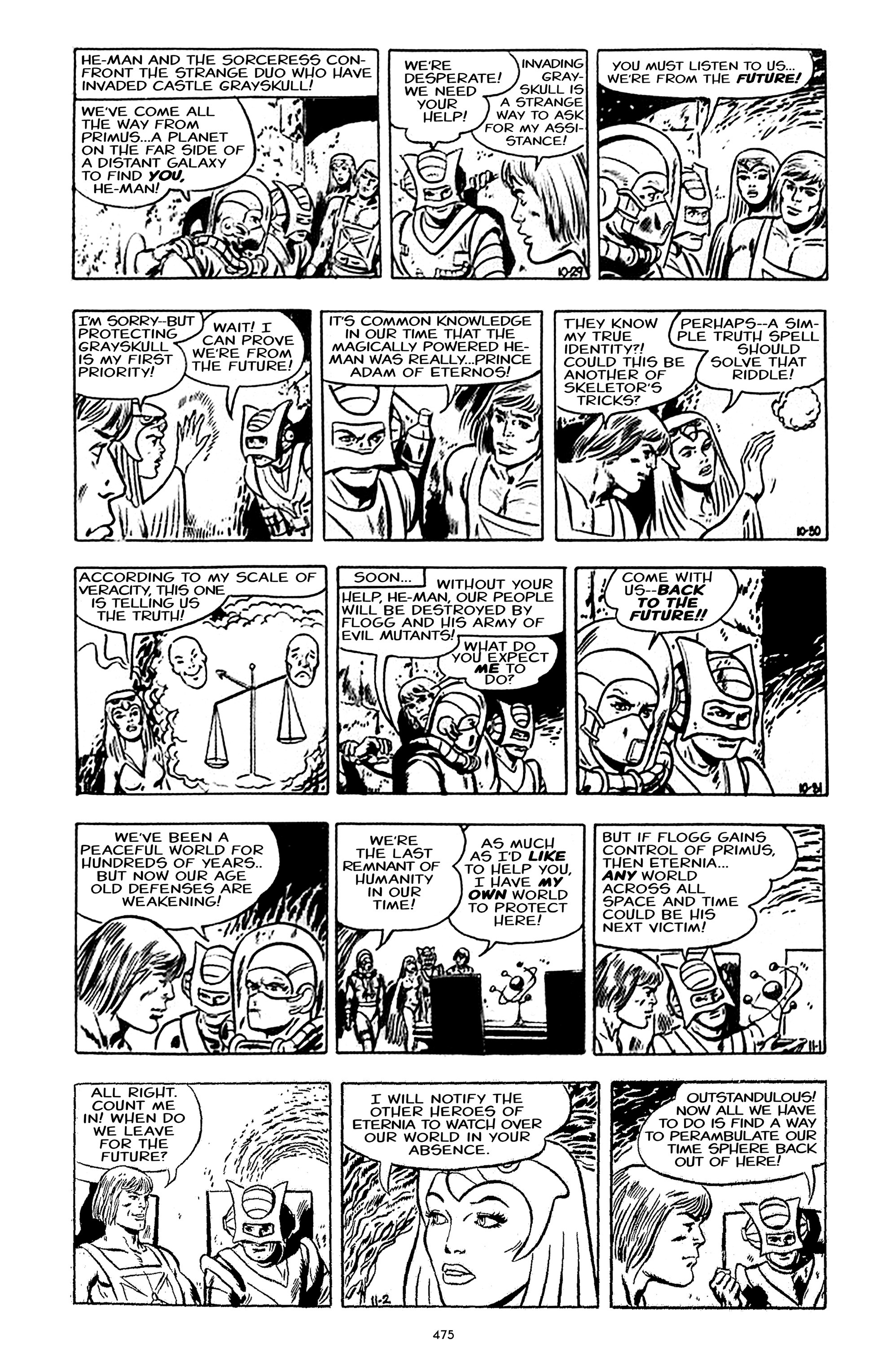 Read online He-Man and the Masters of the Universe: The Newspaper Comic Strips comic -  Issue # TPB (Part 5) - 75