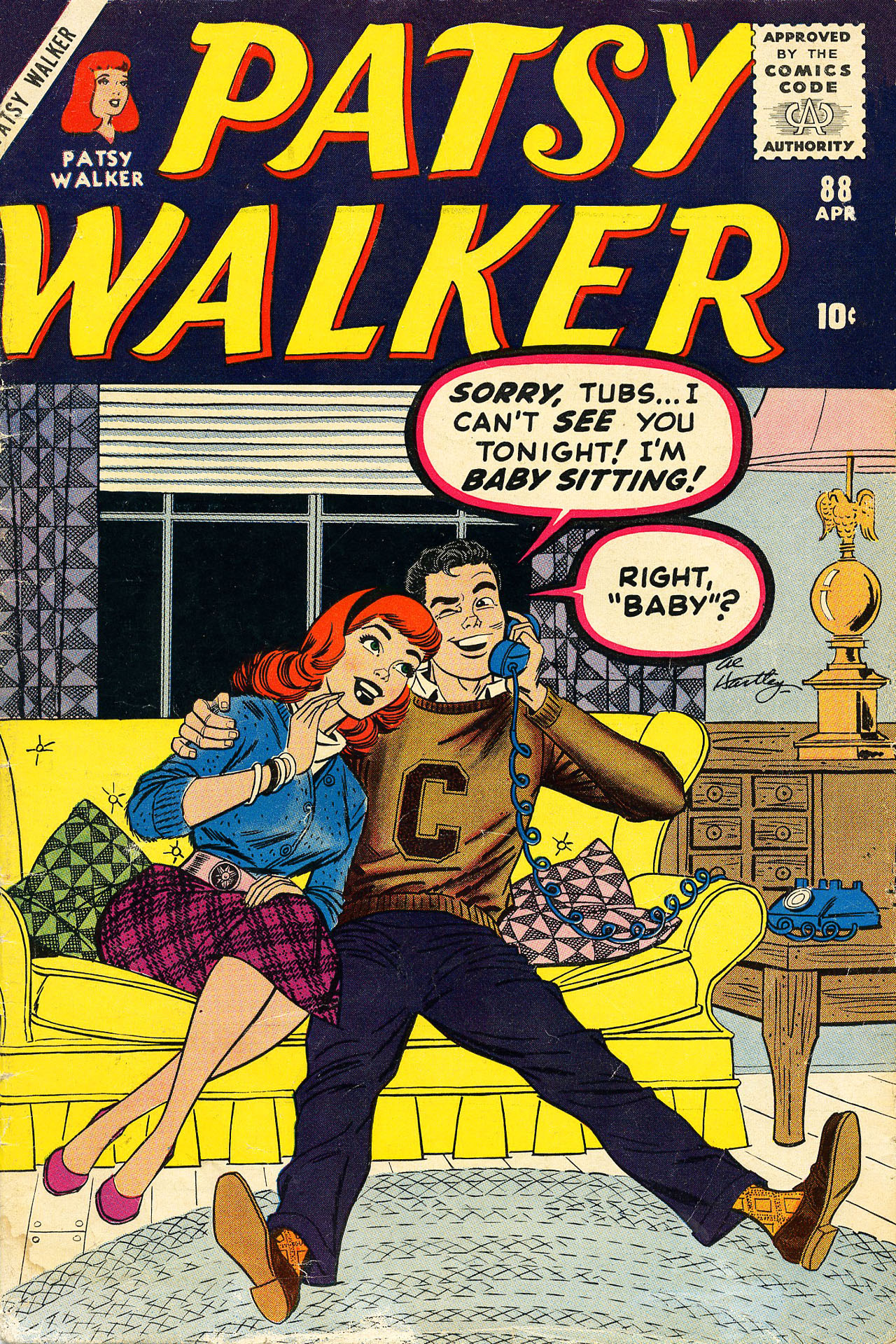 Read online Patsy Walker comic -  Issue #88 - 1