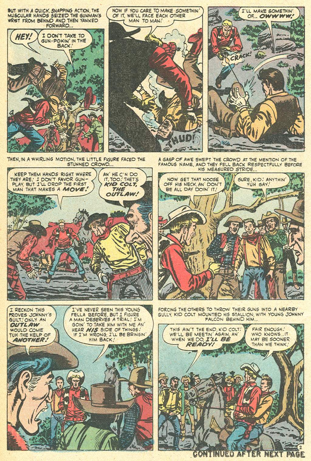 Read online Kid Colt Outlaw comic -  Issue #156 - 16