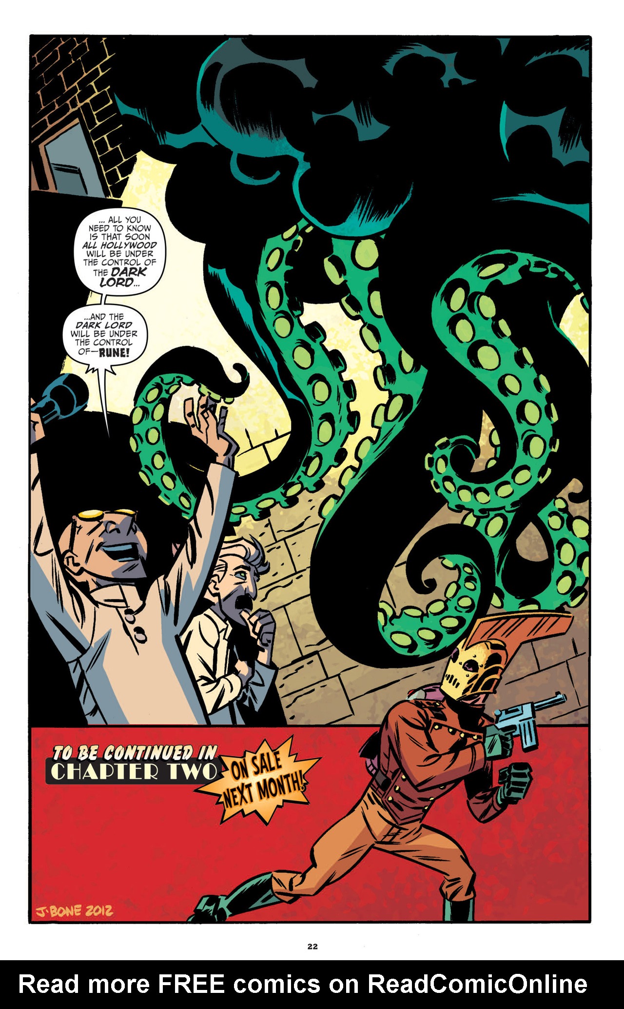 Read online The Rocketeer: Hollywood Horror comic -  Issue #1 - 25