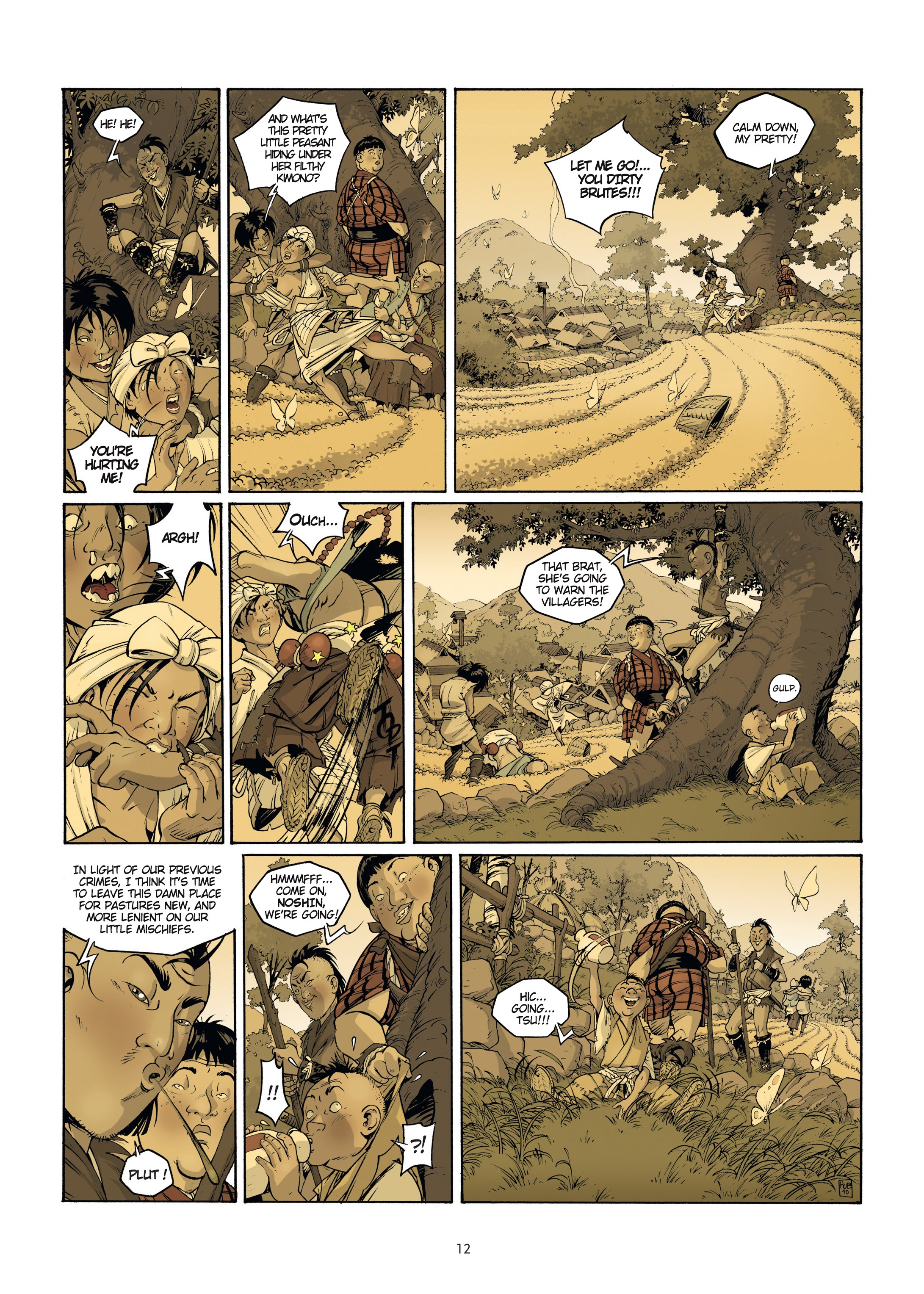 Read online Okko: The Cycle Of Emptiness comic -  Issue #1 - 12